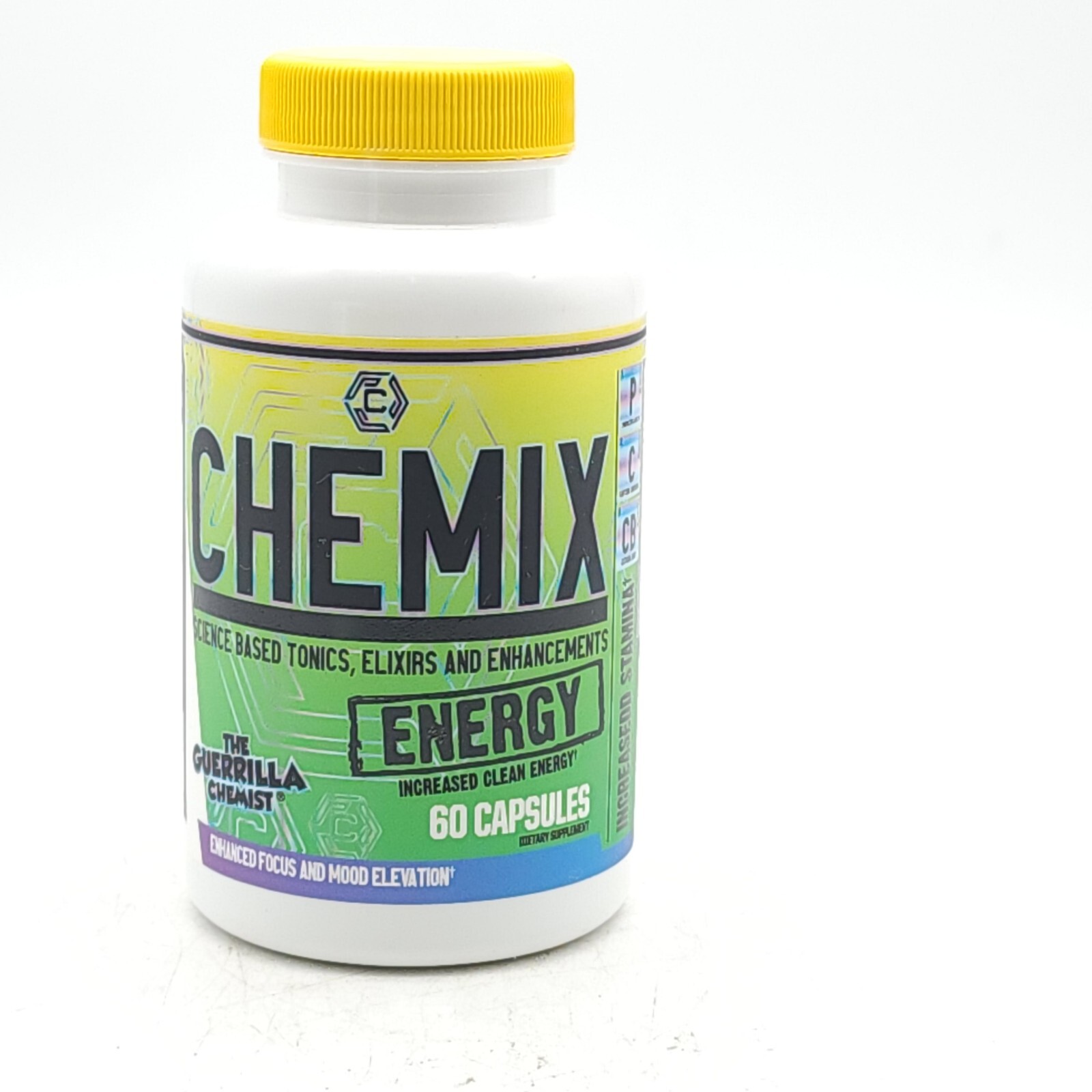 Chemix ENERGY 60 Capsules – Increased Clean Energy, Enhanced Focus & Mood