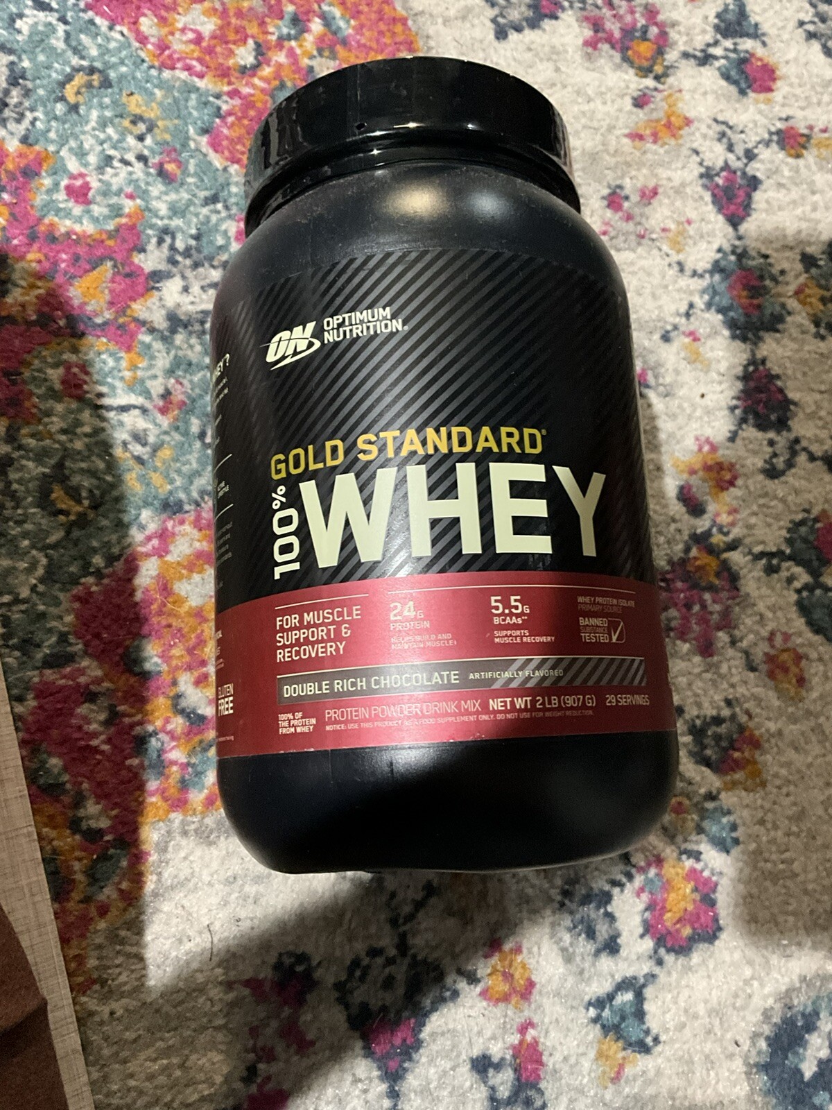 Best Price! ON Gold Standard 100 Whey Protein Powder Double Rich Chocolate 2pd