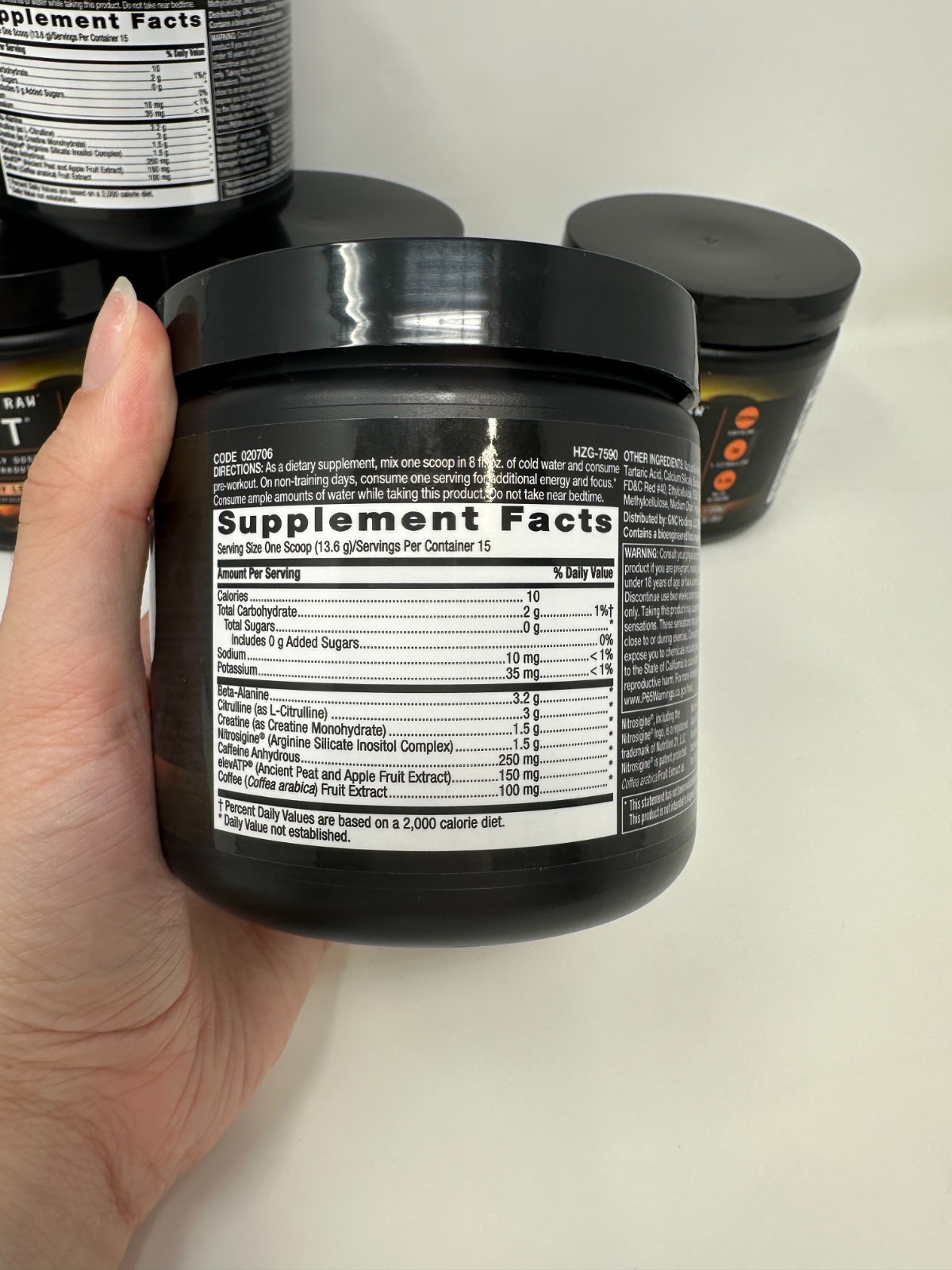Beyond Raw LIT Pre Workout Strawberry Lemonade 15 Servings Exp 02/2028 New