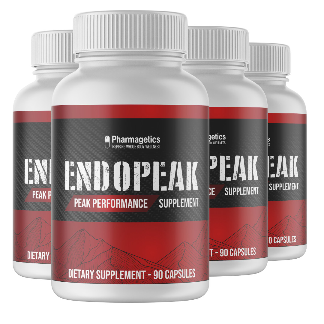 Endopeak Peak Performance Supplement 4 Bottles 360 Capsules