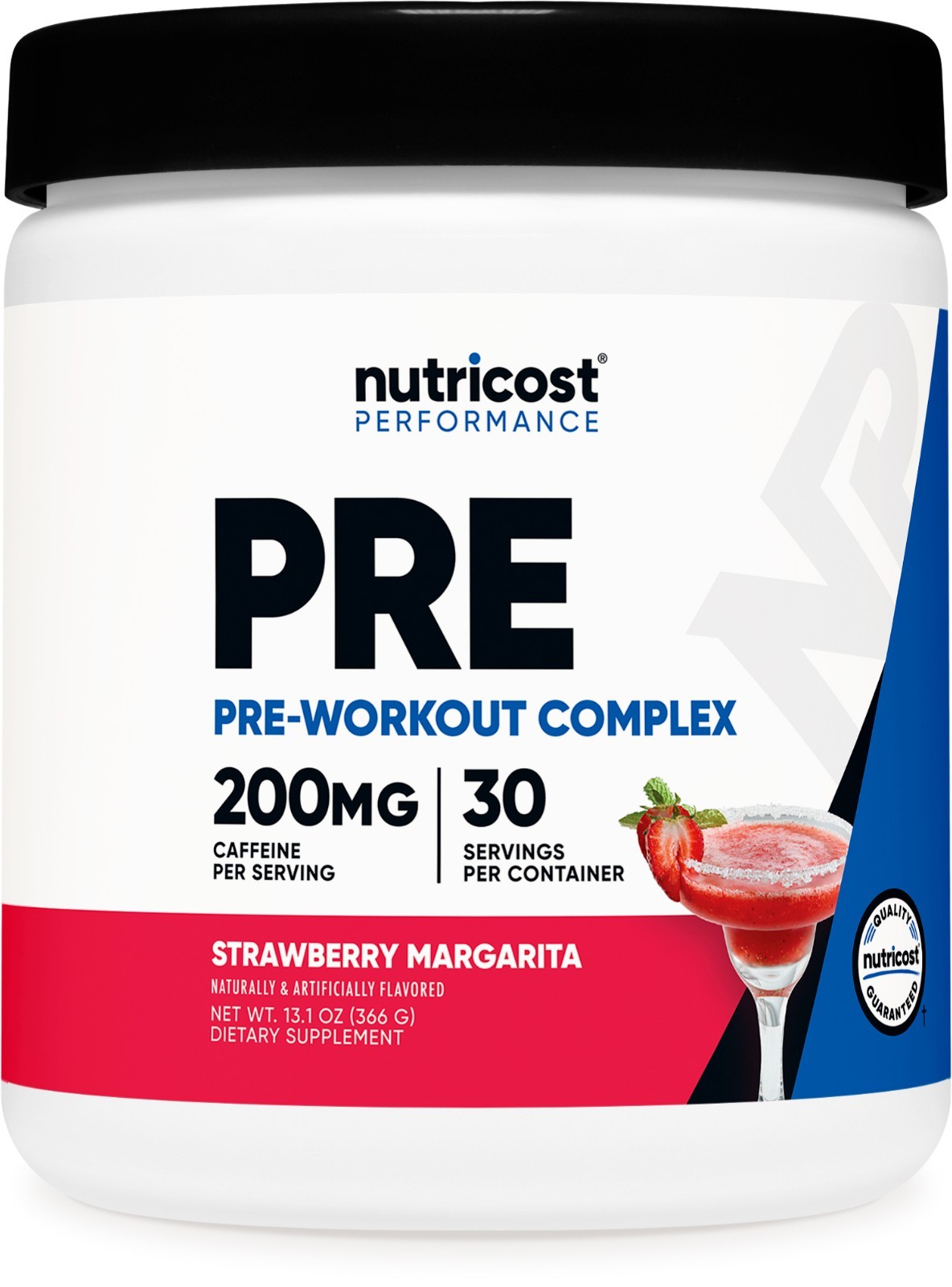 Nutricost Pre-Workout Complex Powder (Strawberry Margarita) 30 Servings