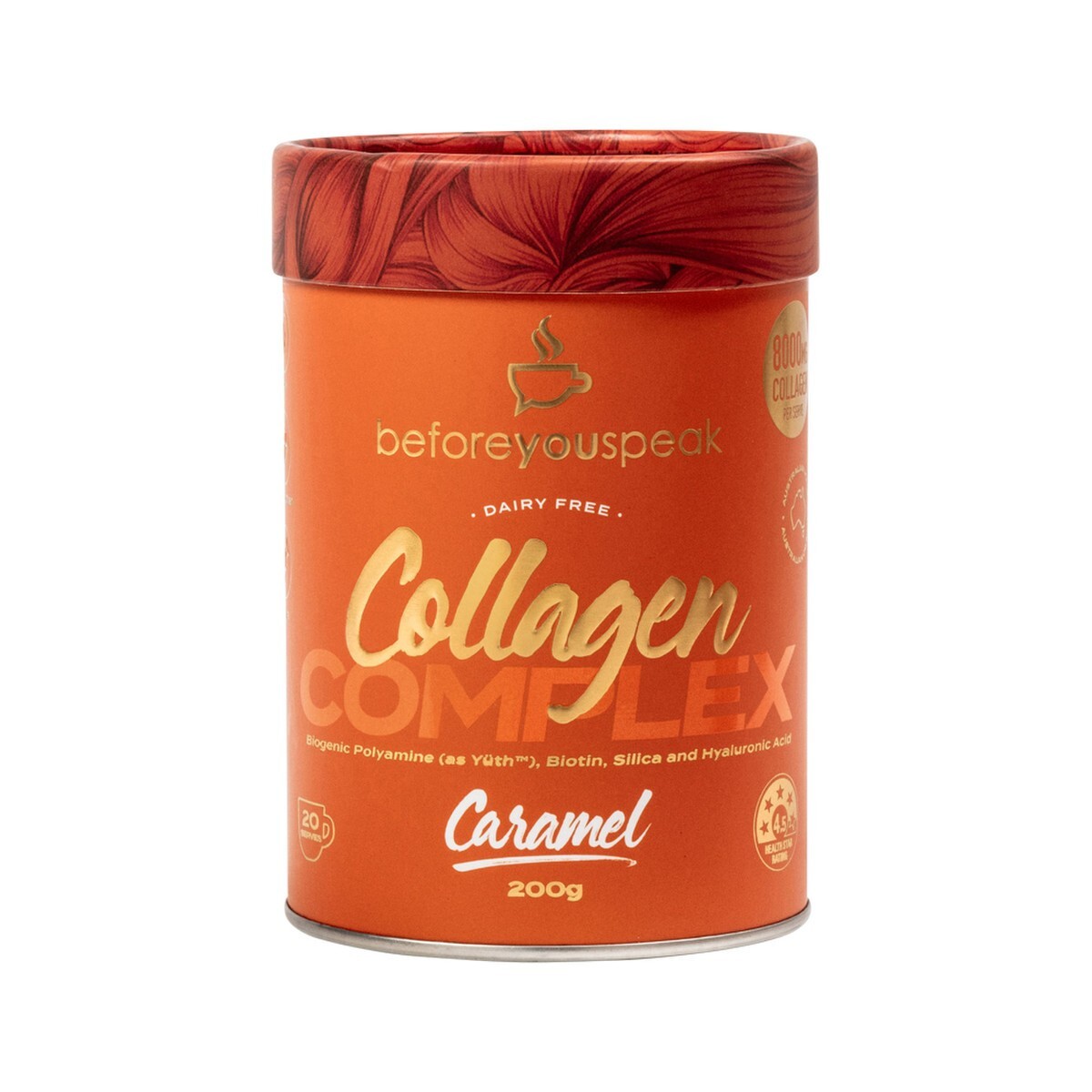 New Before You Speak Collagen Complex Caramel 200g