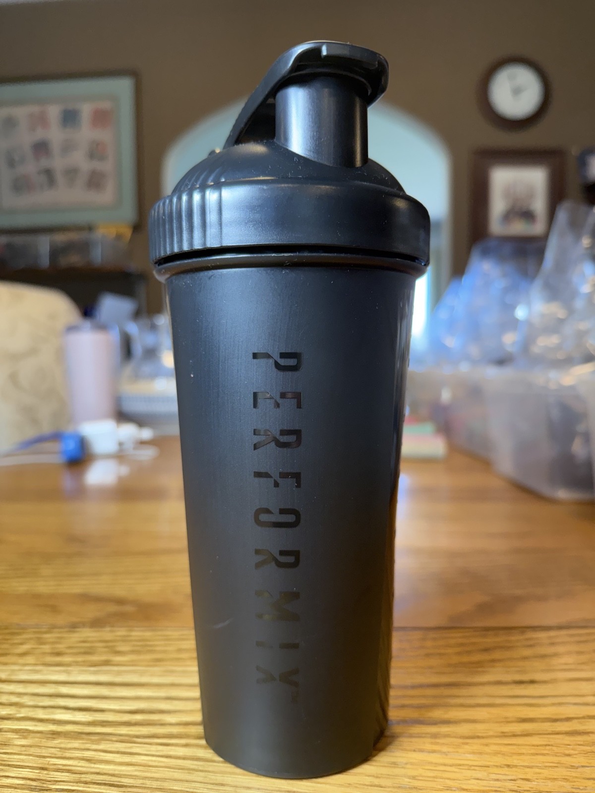 Brand New Performix 700ml Black Shaker Cup – Leak-Proof & High-Performance