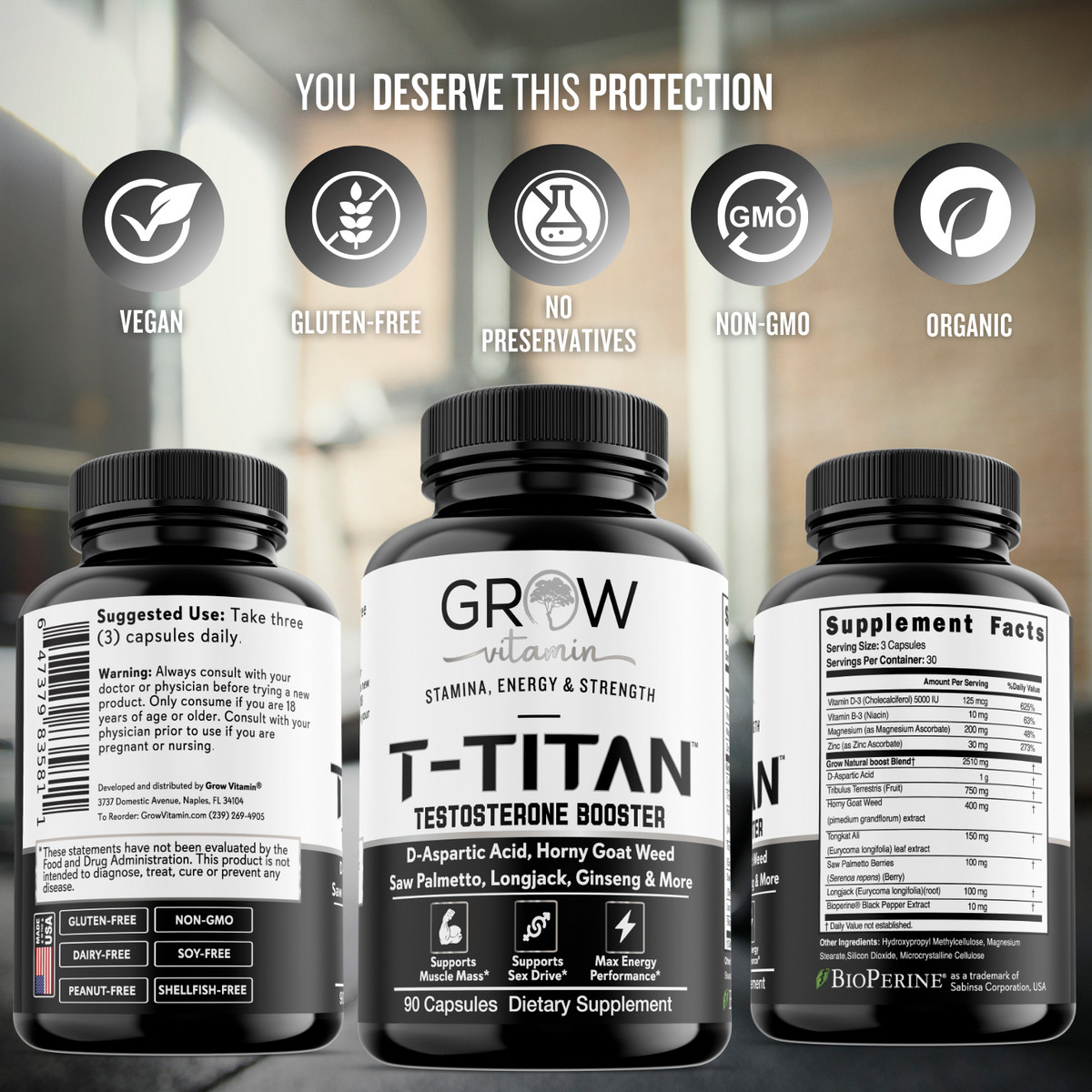 Testo Prime – Strength and Youth Supplement – Ripped Muscle Builder Fast Acting