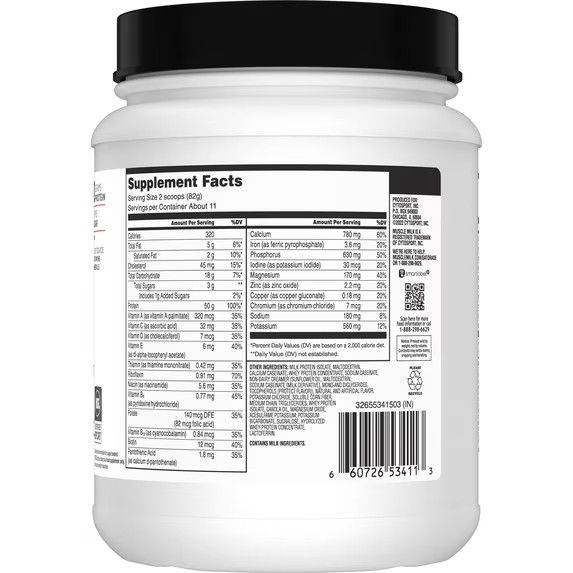 Muscle Milk Pro Series Protein Powder Supplement- Knockout Chocolate 2 Pound