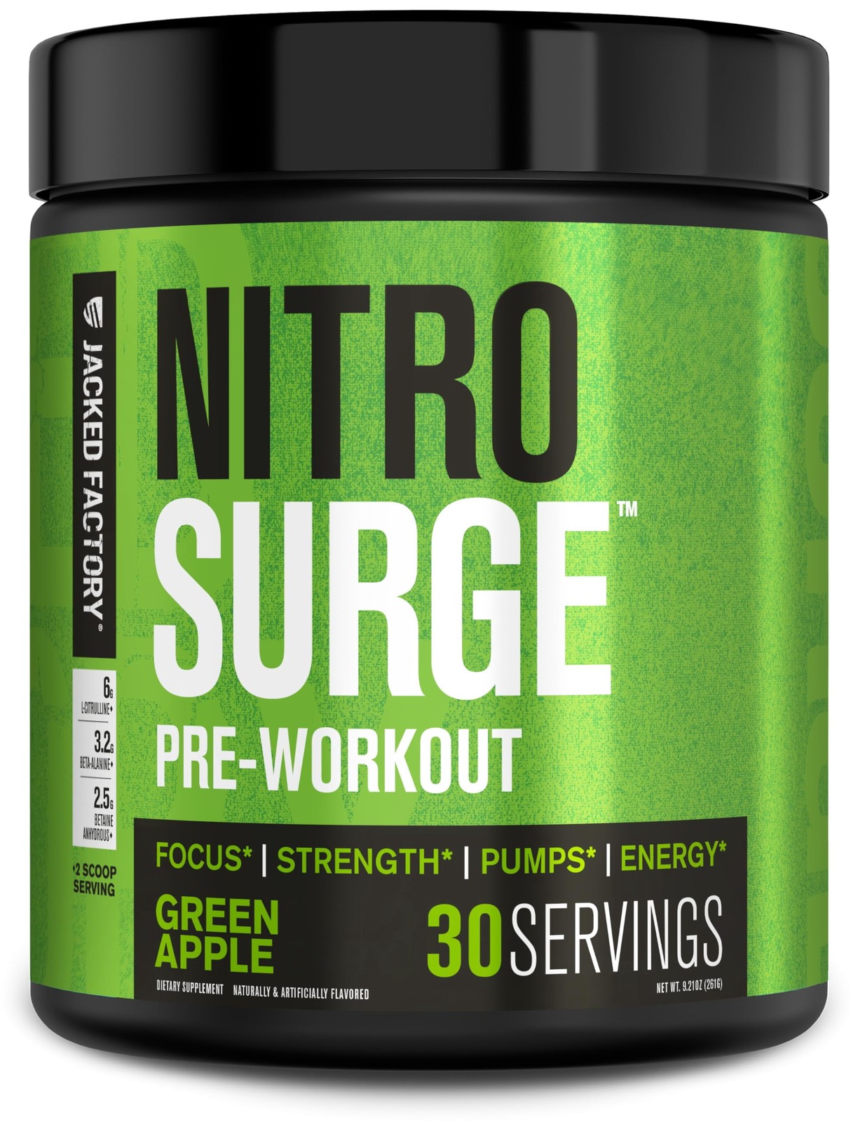 NITROSURGE Pre Workout Supplement – Endless Energy, Instant Strength Gains, Clea