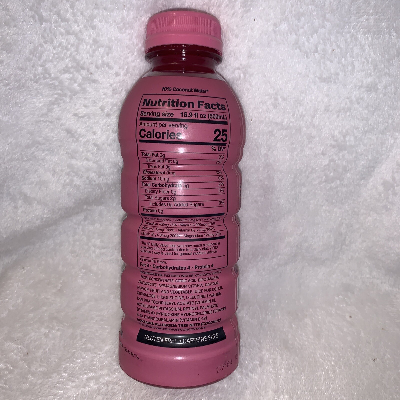 PRIME HYDRATION DRINK-Strawberry Watermelon-LOGAN PAUL & KSI Drink 16.9 0Z .