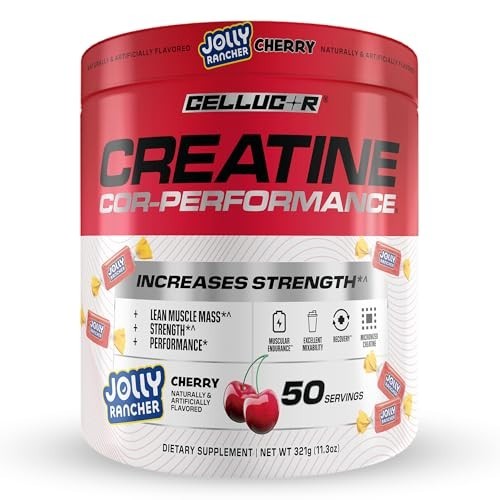 Creatine Powder 5g Per Serving Micronized 50 Servings Keto Friendly Jolly