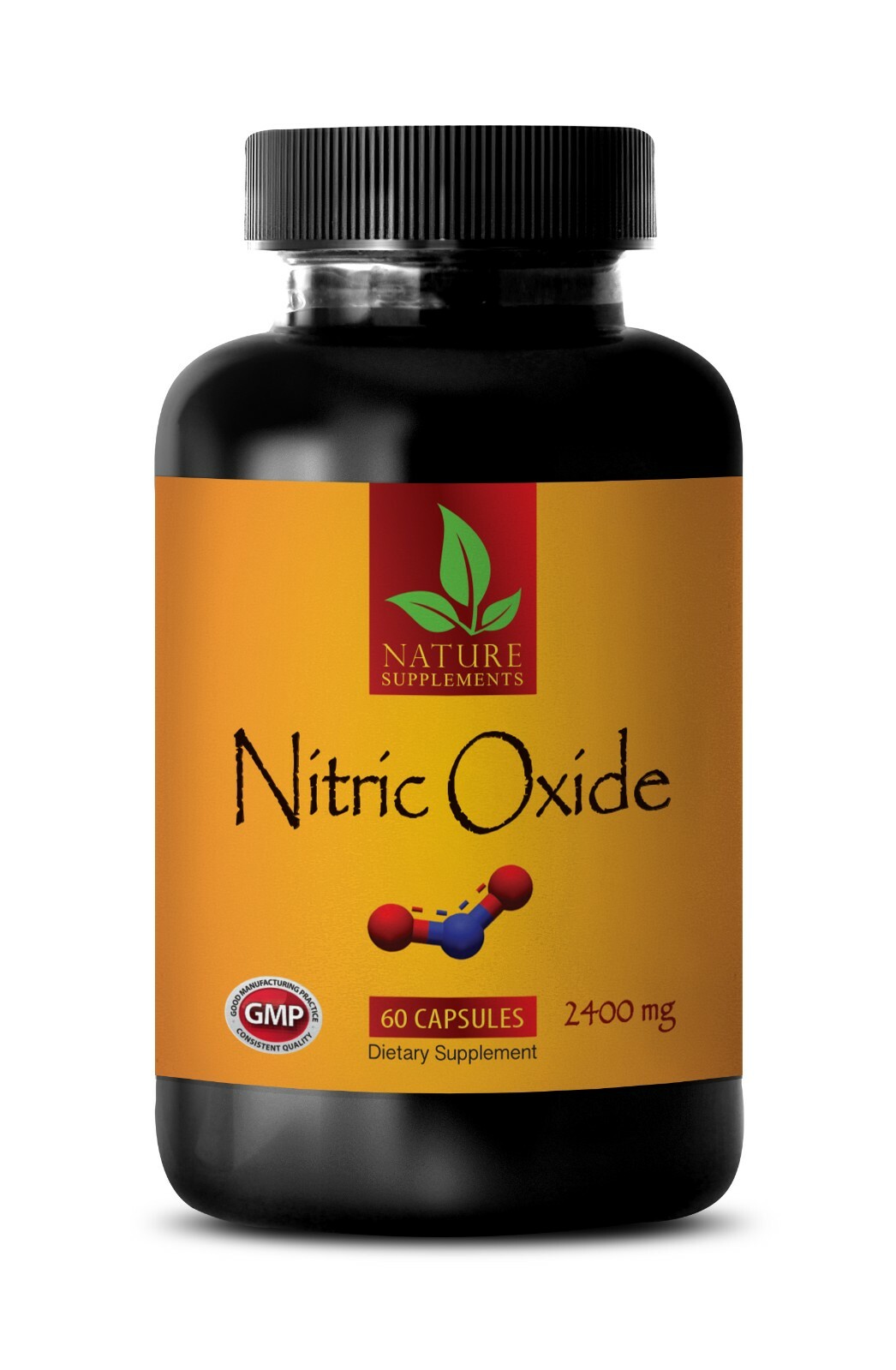 Nitric Oxide 2400mg – L-Arginine Muscle Strength – Sport Supplements 60 Capsules