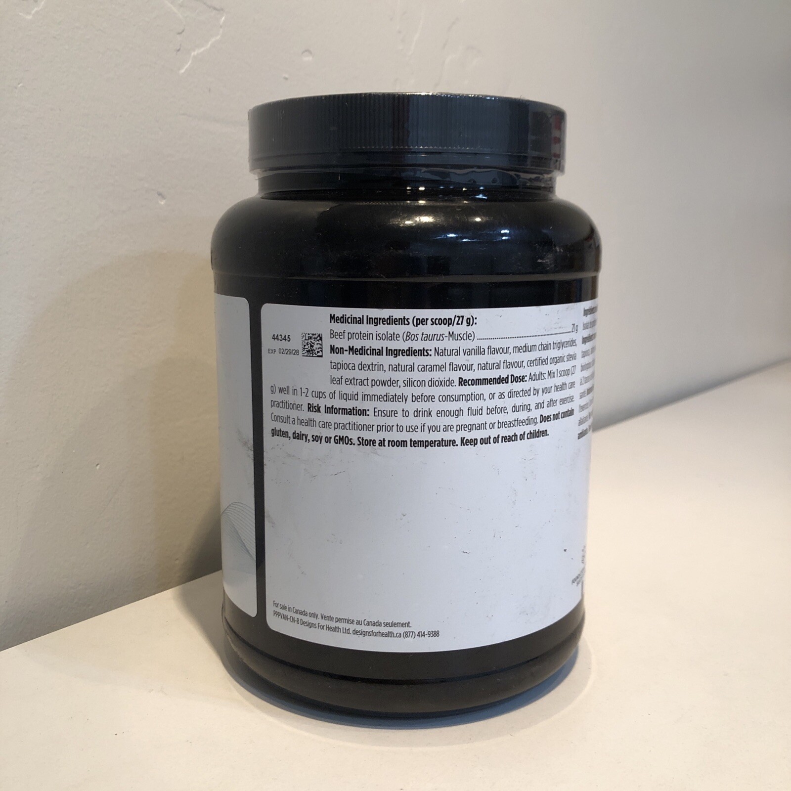 Designs For Health PurePaleo Protein Vanilla Flavor 1.8lbs