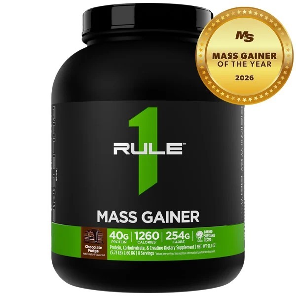 Rule 1 Proteins Mass Gainer Chocolate Peanut Butter Flavor