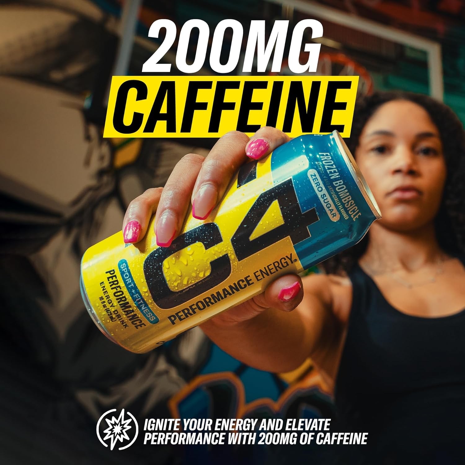 C4 Original Sugar Free Energy Drink 16oz (Pack of 12) | 16 Fl Oz