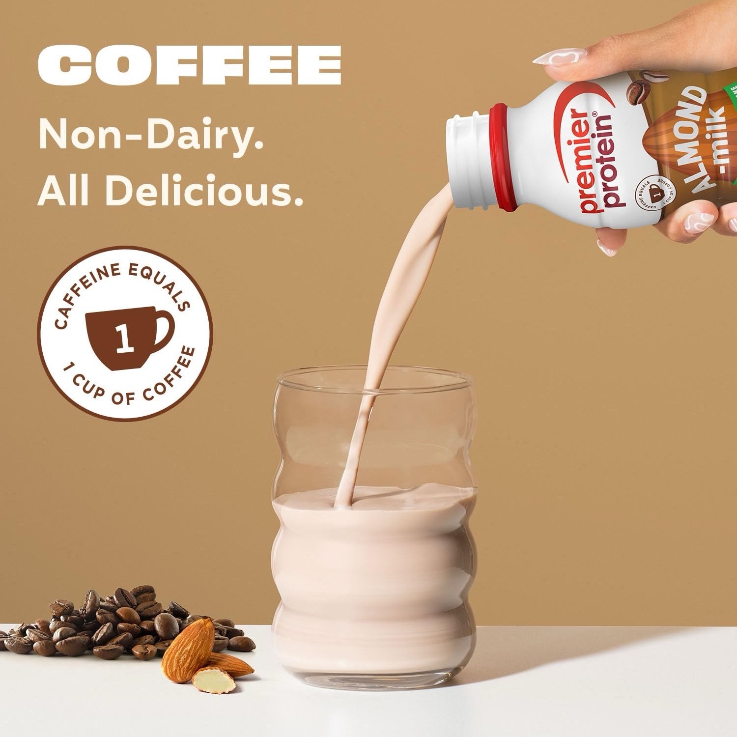 •*.Premier Protein Almondmilk, 11.5 fl oz, 12-pack, Coffee ☕️*.•
