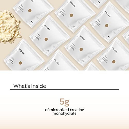 Creatine Monohydrate Travel Packs – 5g Micronized Clean Creatine, Vegan, 30 Serv