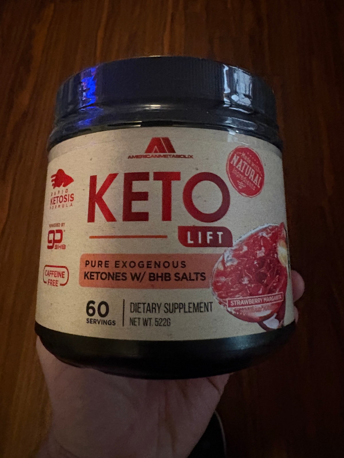 AMERICAN METABOLIX KETO Lift Pure Exogenous Ketones BHB SALTS 60 Servings