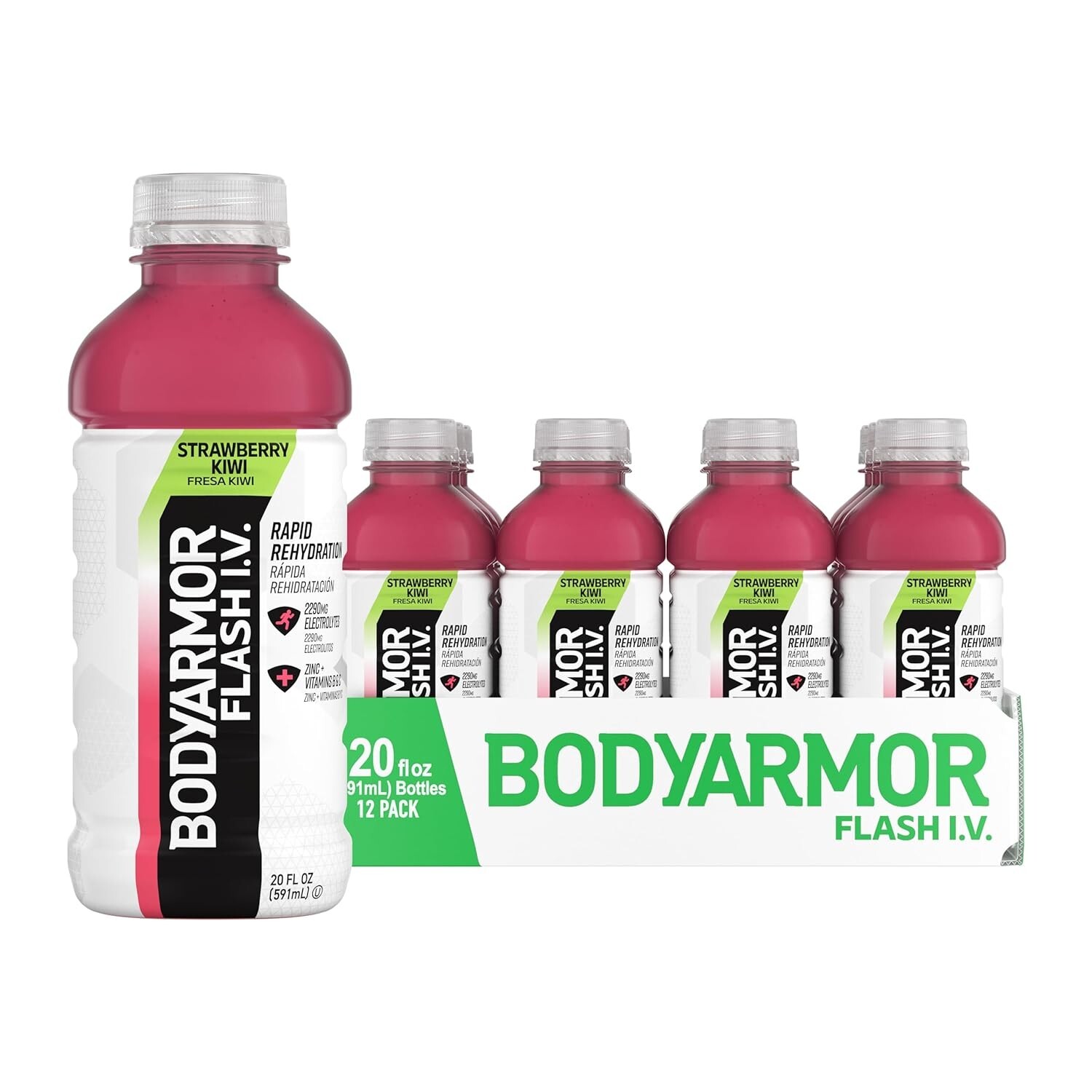 Refreshing Strawberry Kiwi Electrolyte Drink – Perfect for Post Workout Recovery