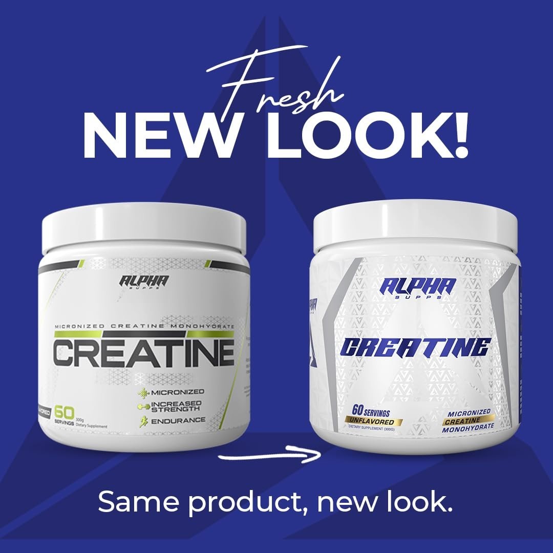 Micronized Creatine Monohydrate Powder – Unflavored Muscle Growth Support, 300g