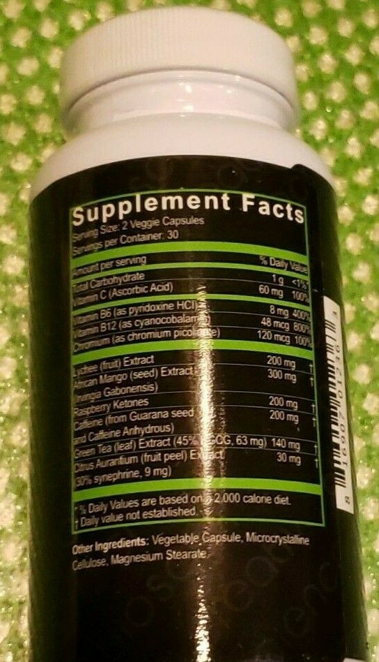 DEFIANCE – HARDCORE – Weight loss / Calarie 60 Veggie Caps – Exp 8/2025
