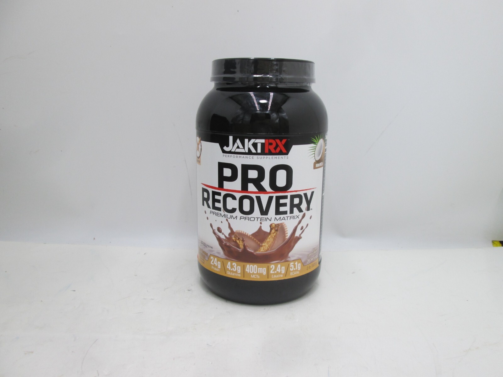 2Lb. JAKTRX PRO Recovery Whey Protein Powder Chocolate Milkshake