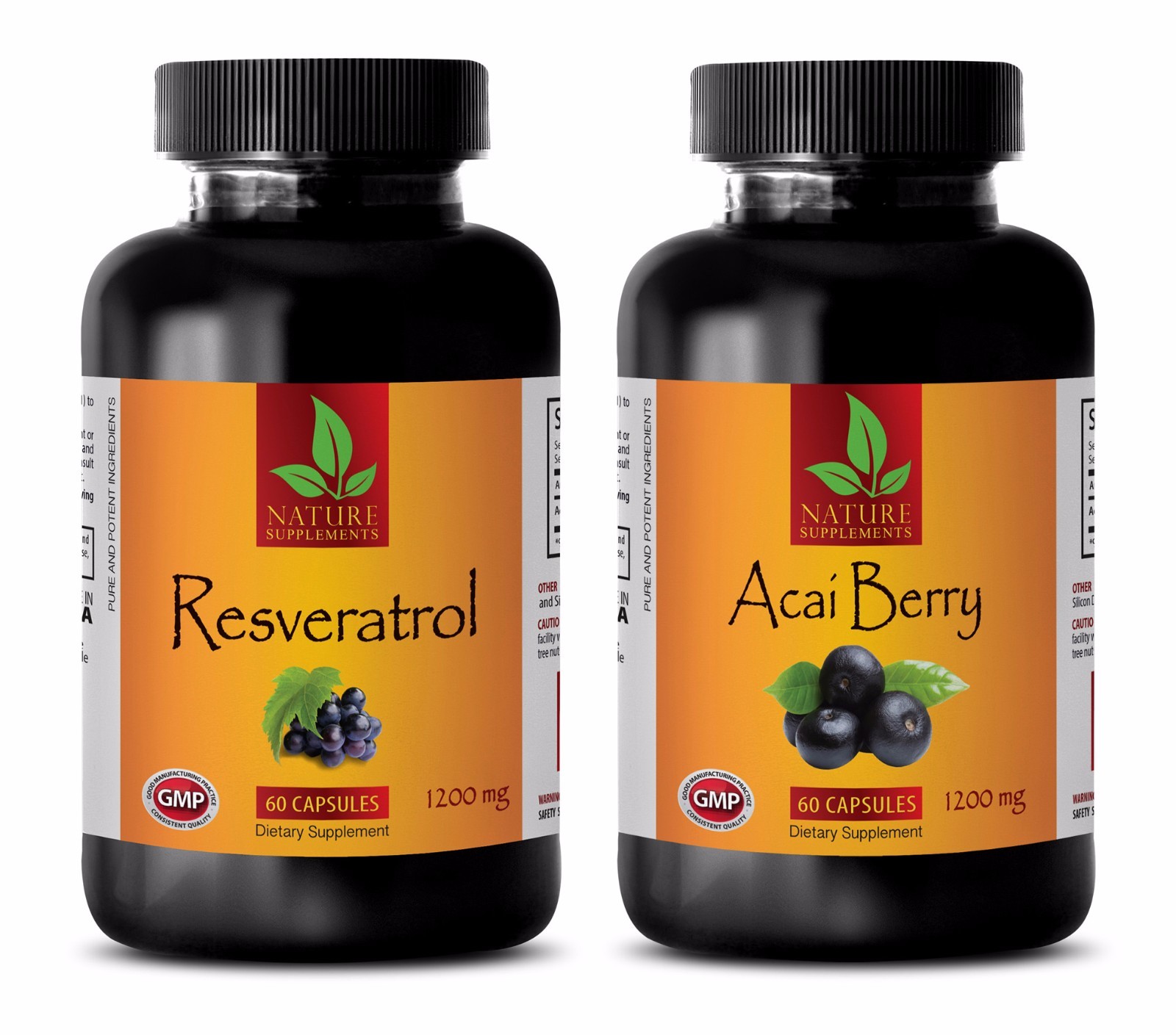 Blood pressure diet – RESVERATROL – ACAI BERRY COMBO – acai extract pills