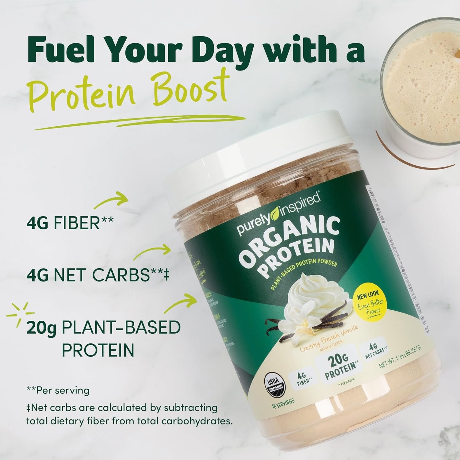 Plant-Based Nutritional Shake w/ 22g Protein & 5g Fiber (1.5 lb)