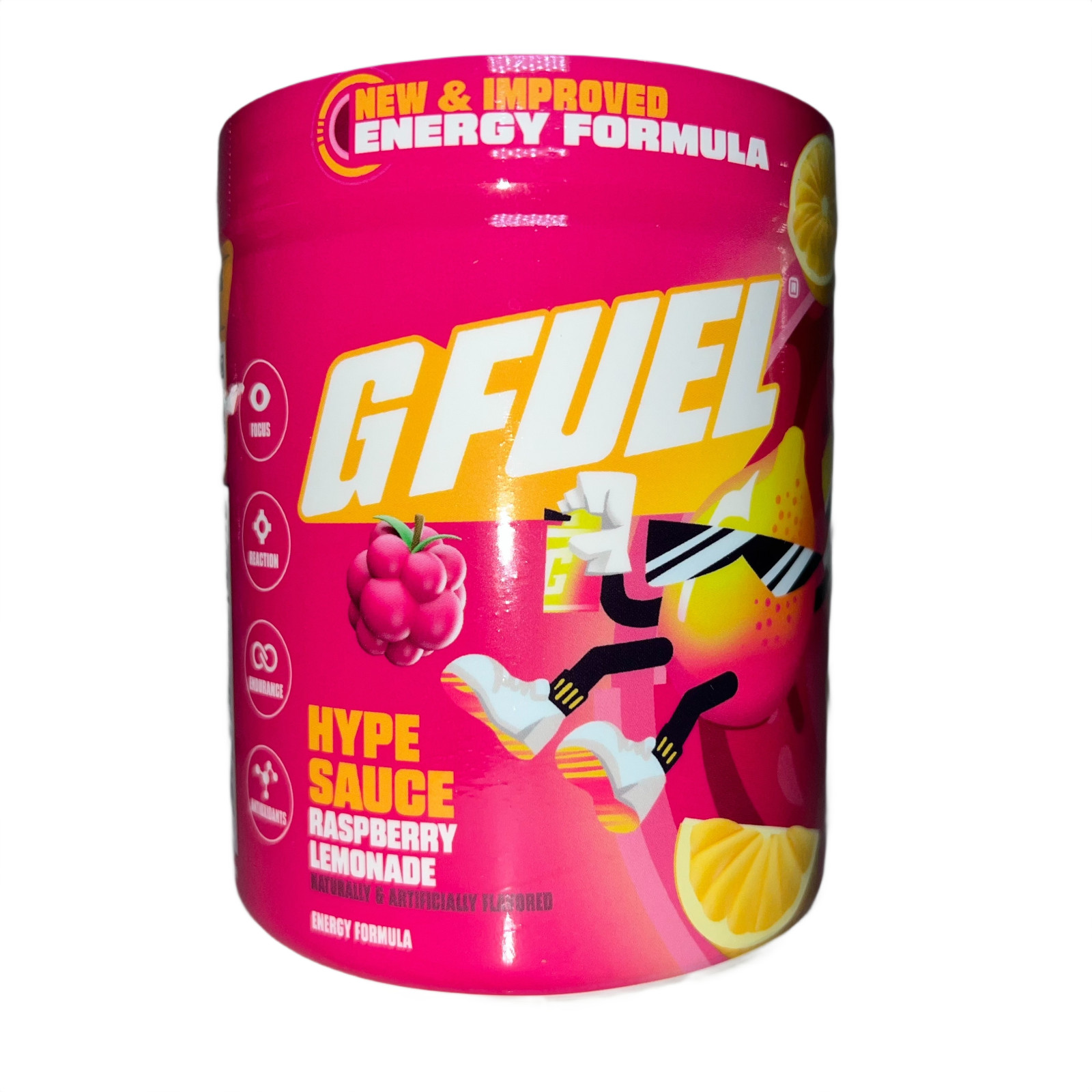 G Fuel Hype Sauce Sugar Free Raspberry Lemonade 40 Servings BRAND NEW