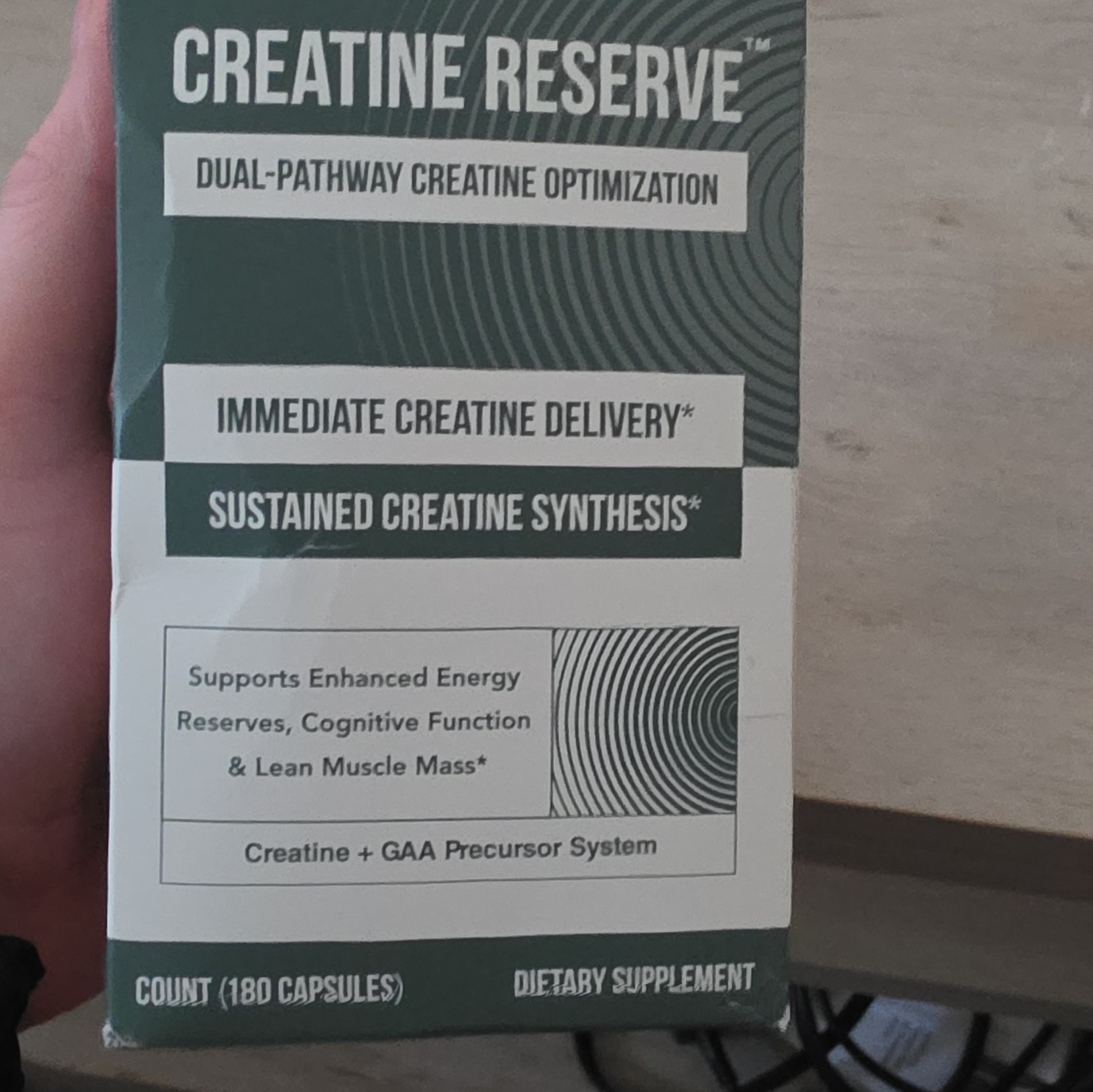 Triquetra Creatine Reserve Dual-Pathway Creatine Optimization 180 Capsules