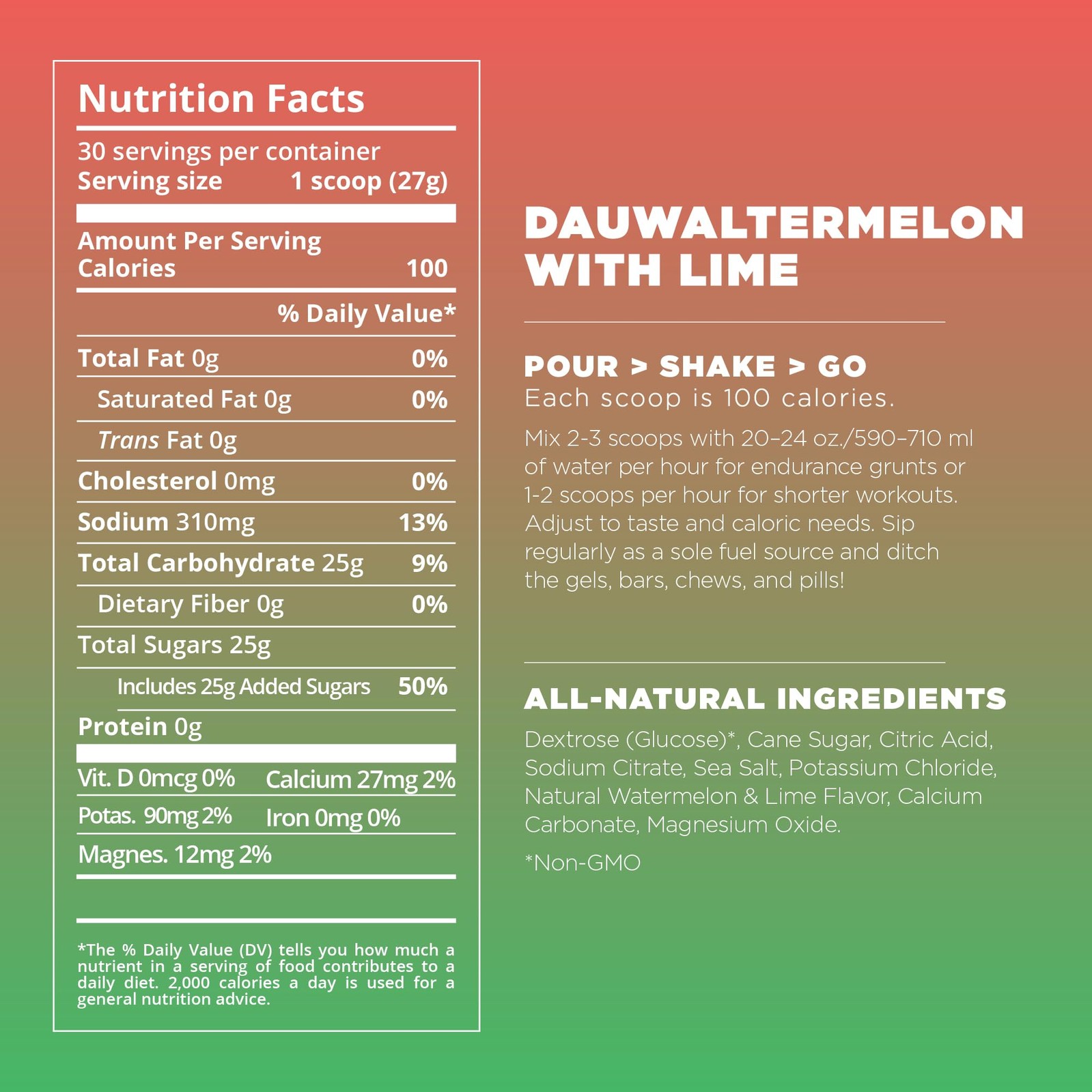 Tailwind Nutrition Endurance Fuel, Carbohydrate 30 Servings (Pack of 1), Pink