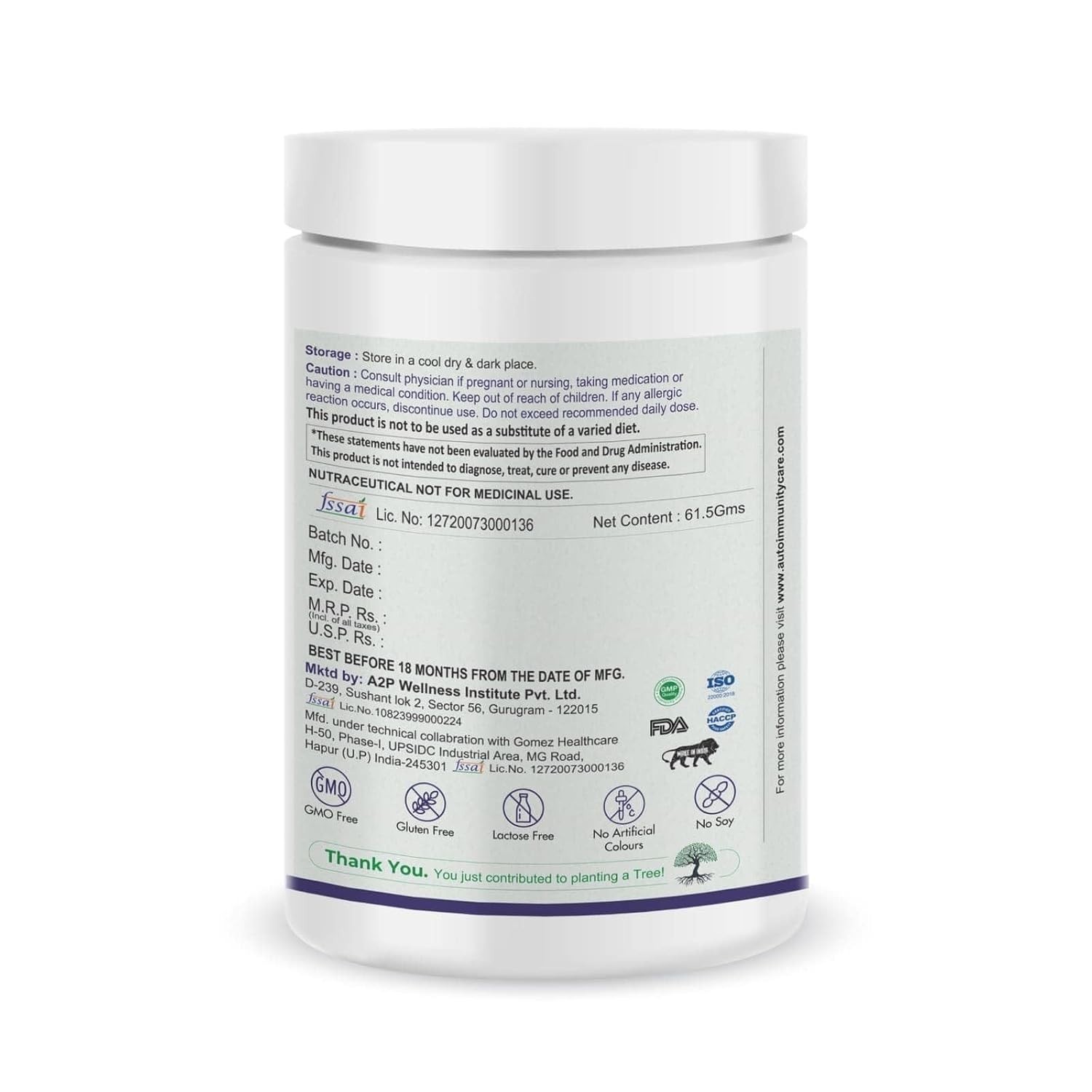 Autoimmunity care Multi-Vitamin Multi Nutrient Care – Daily Multivitamin (61.5g)