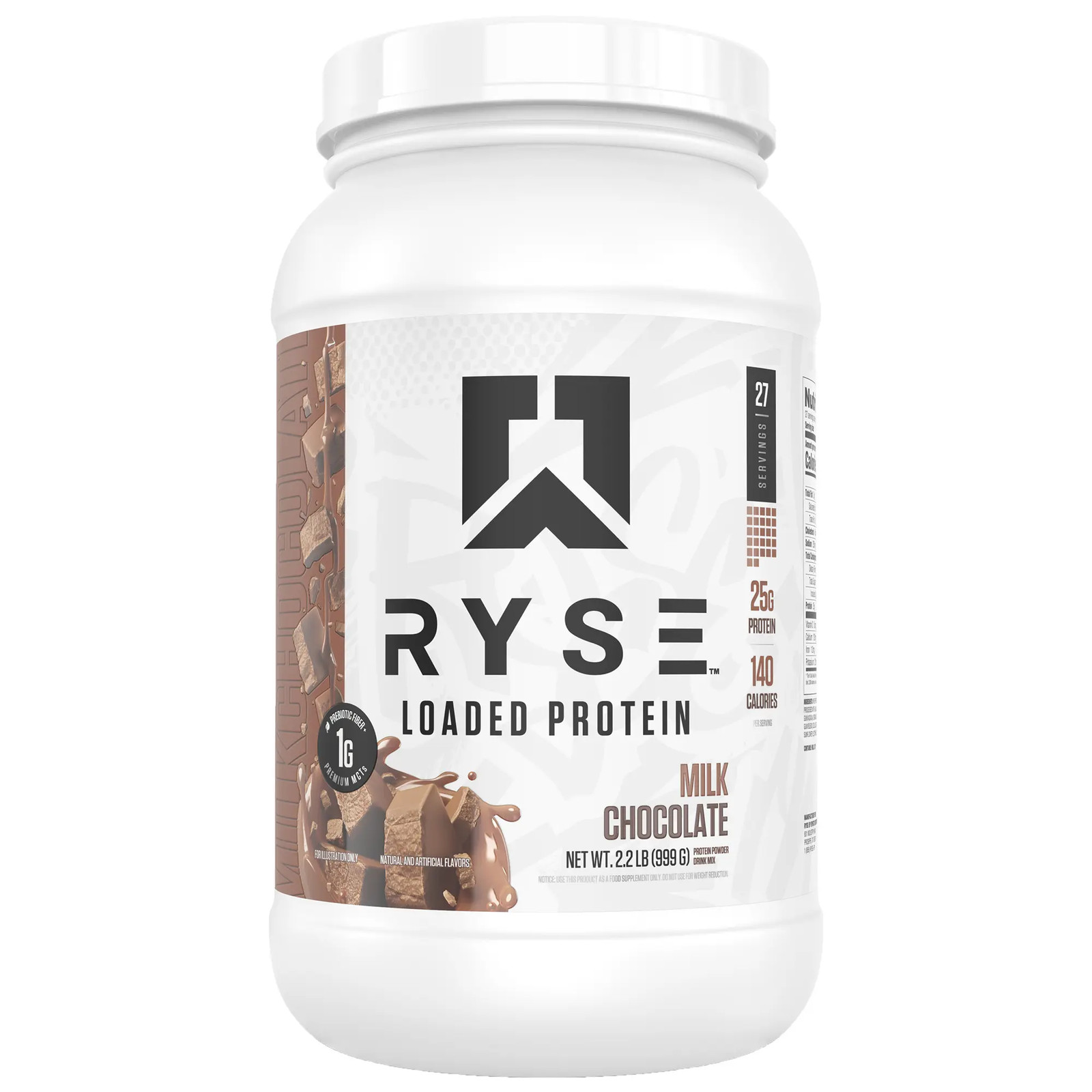 RYSE Loaded Protein Powder – 25G Whey Protein Isolate & Concentrate with Prebiot