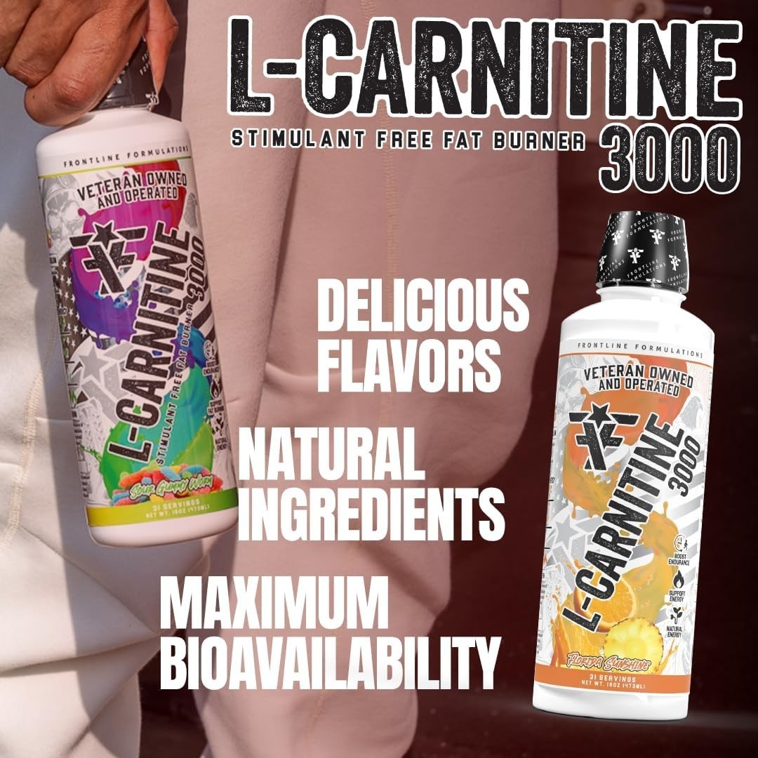 Frontline Formulations L-Carnitine Stimulant Free Enhances Energy & Metabolism