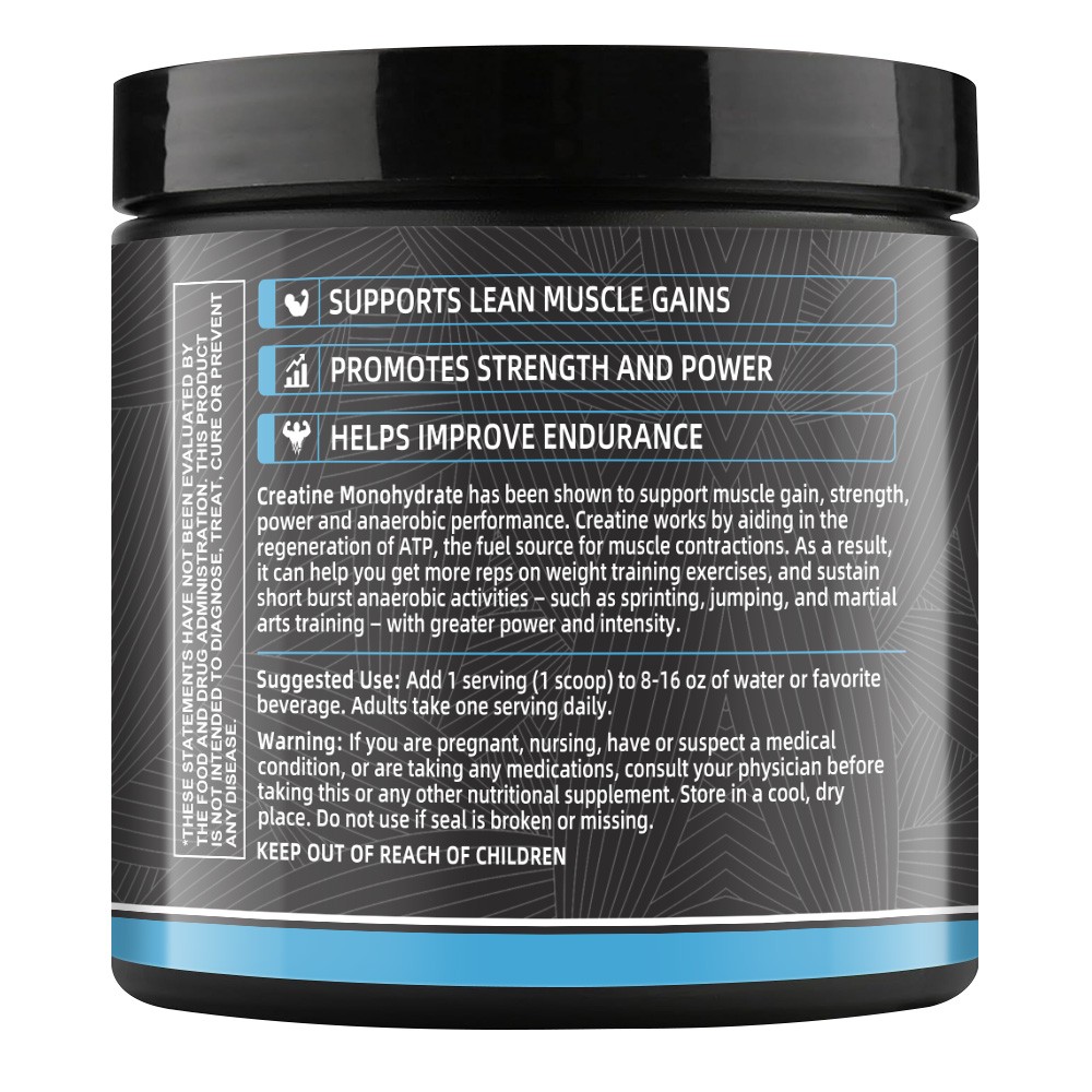Creatine Monohydrale Powder Build Muscle And Increase Strength 150-250 G