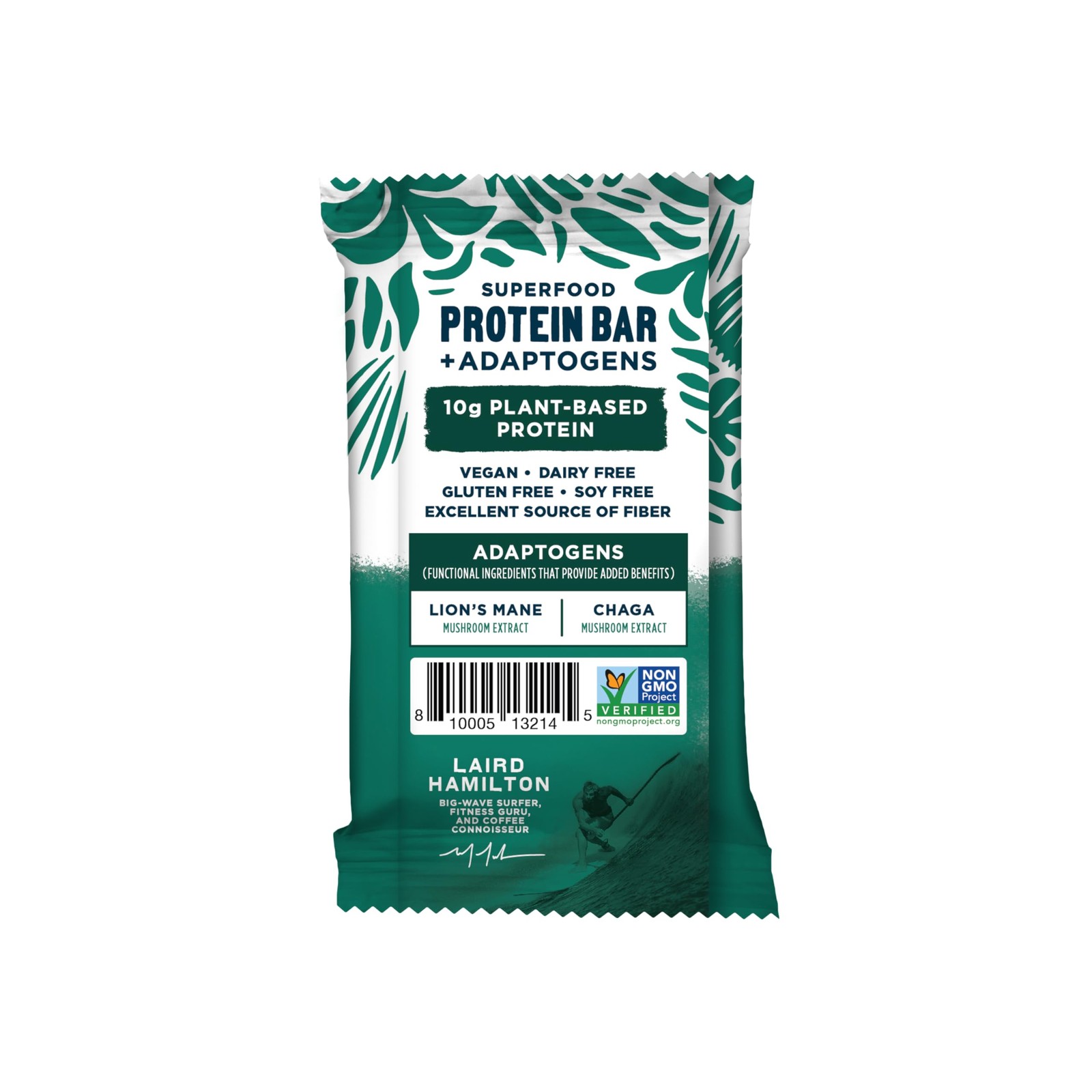 Laird Superfood Functional Protein Bars 1 Count (Pack of 10), Mint Chocolate
