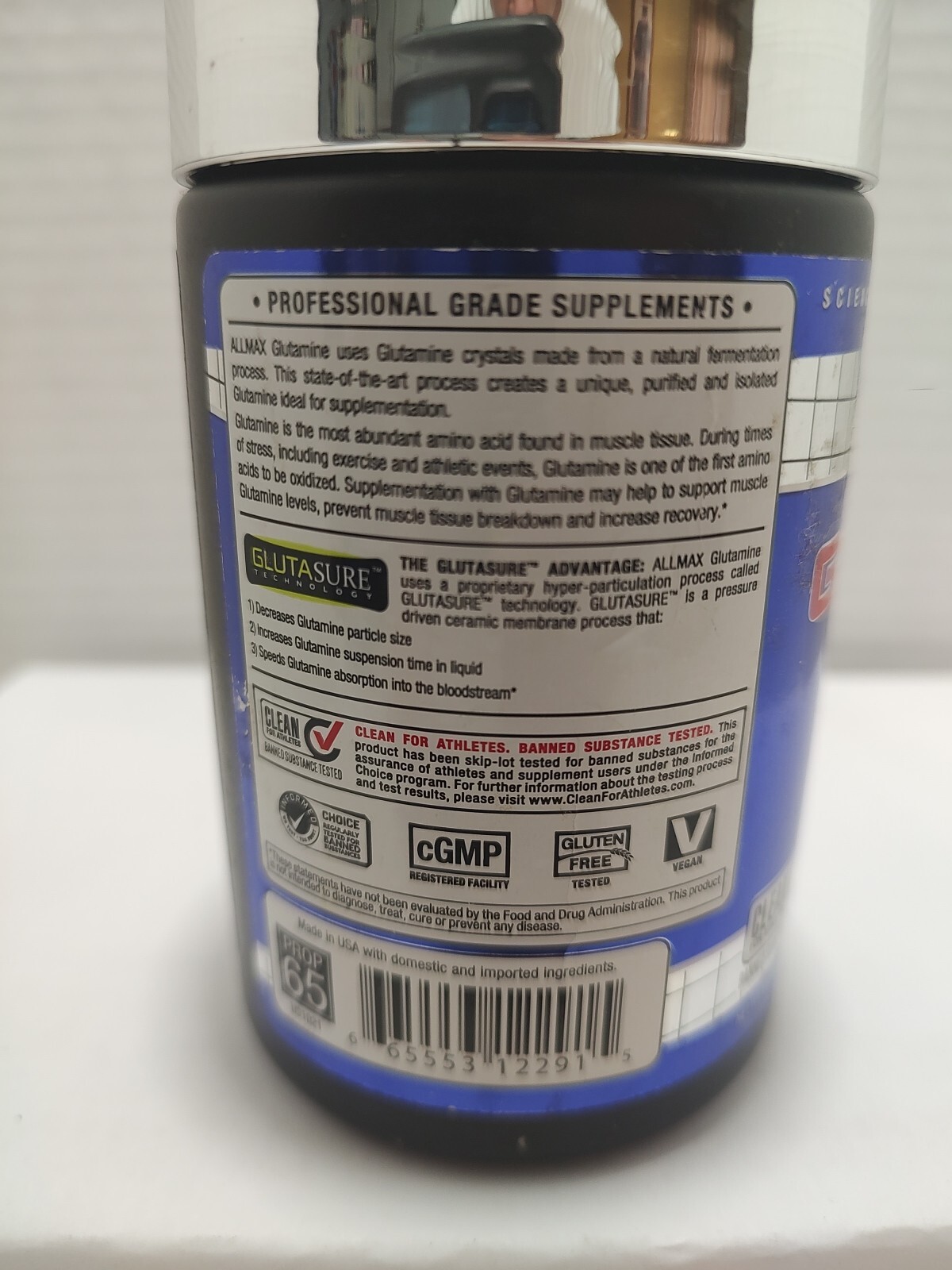 🔥 Allmax Essentials Glutamine,3.53 oz(100g) Improve Recovery & Immune Function!