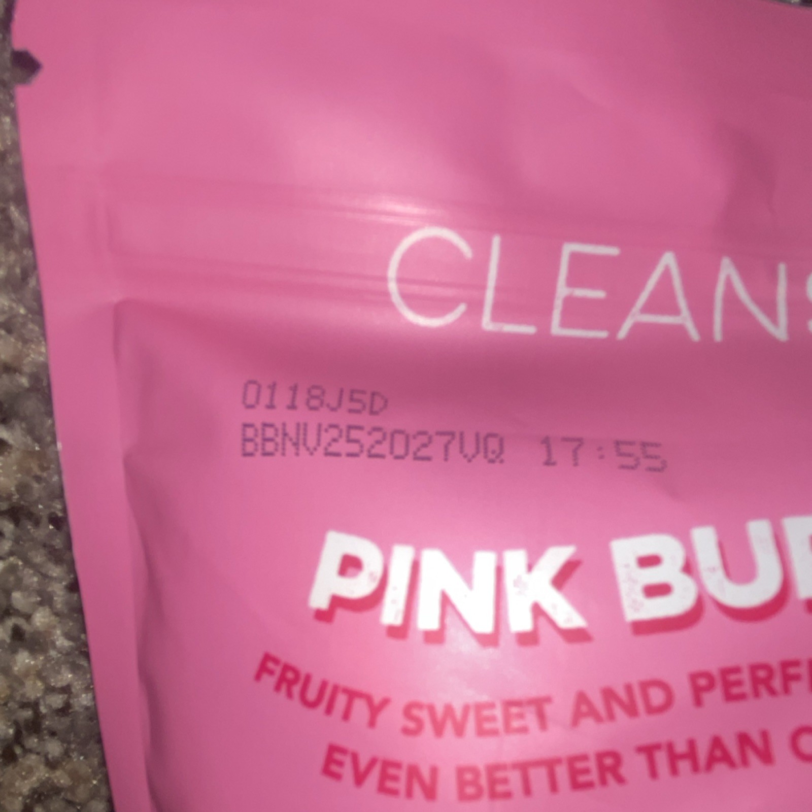Clean Simple Eats Clear Whey Protein Isolate Powder Pink Burst 19.8 oz 20 Serv