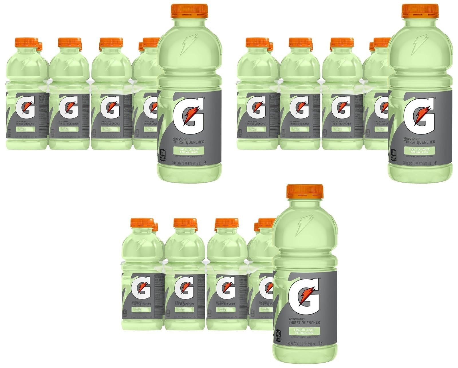 Gatorade Thirst Quencher Glacier Freeze 20 Fl Oz (Pack of 8)