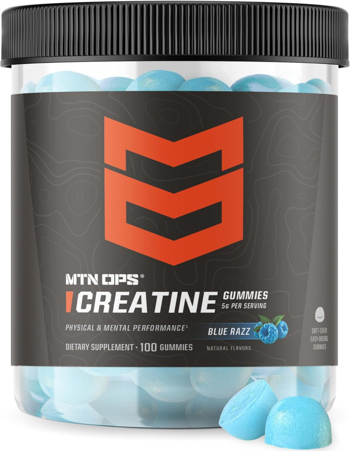 Creatine Gummies with Creatine Monohydrate, 5G Creatine per Serving, Muscle Reco