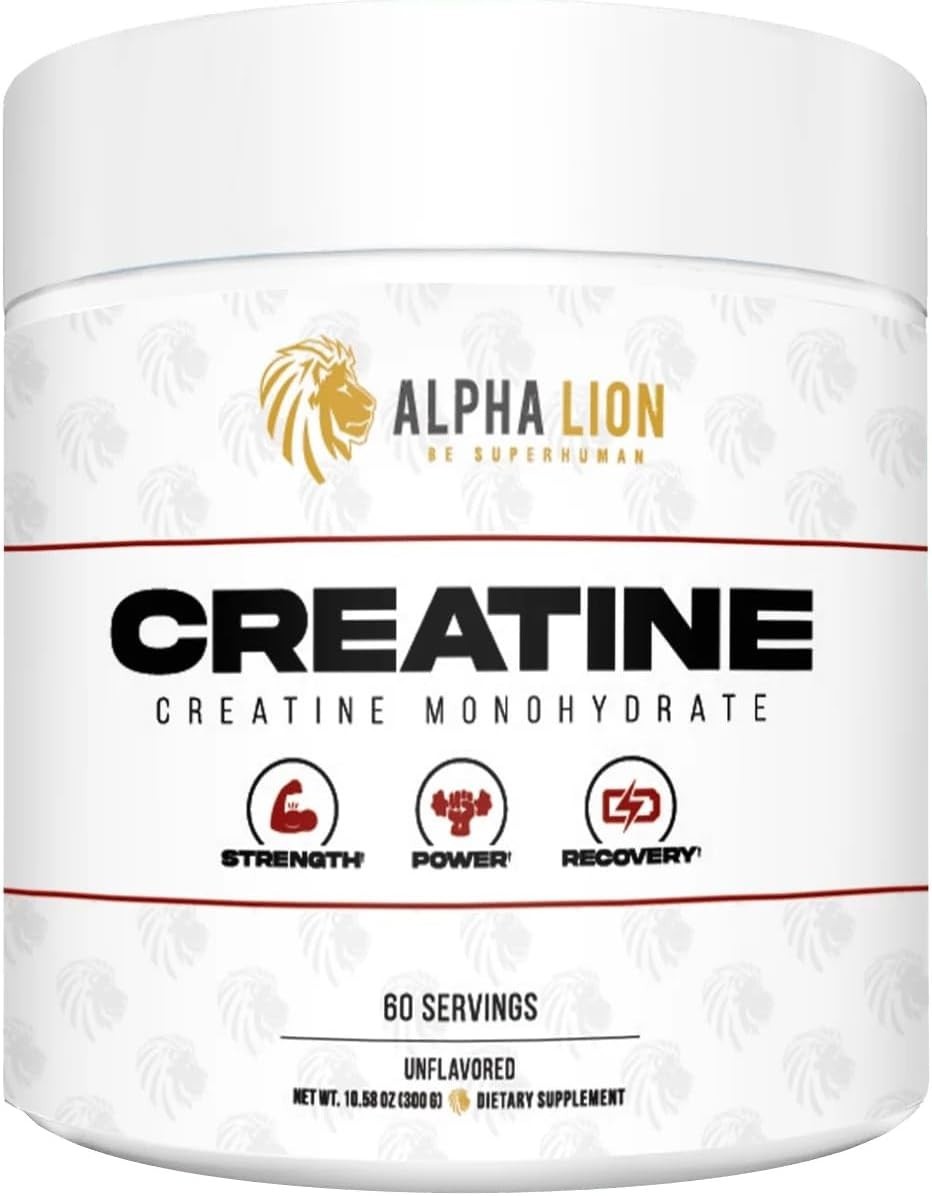 Alpha Lion Creatine Monohydrate Powder Unflavored
