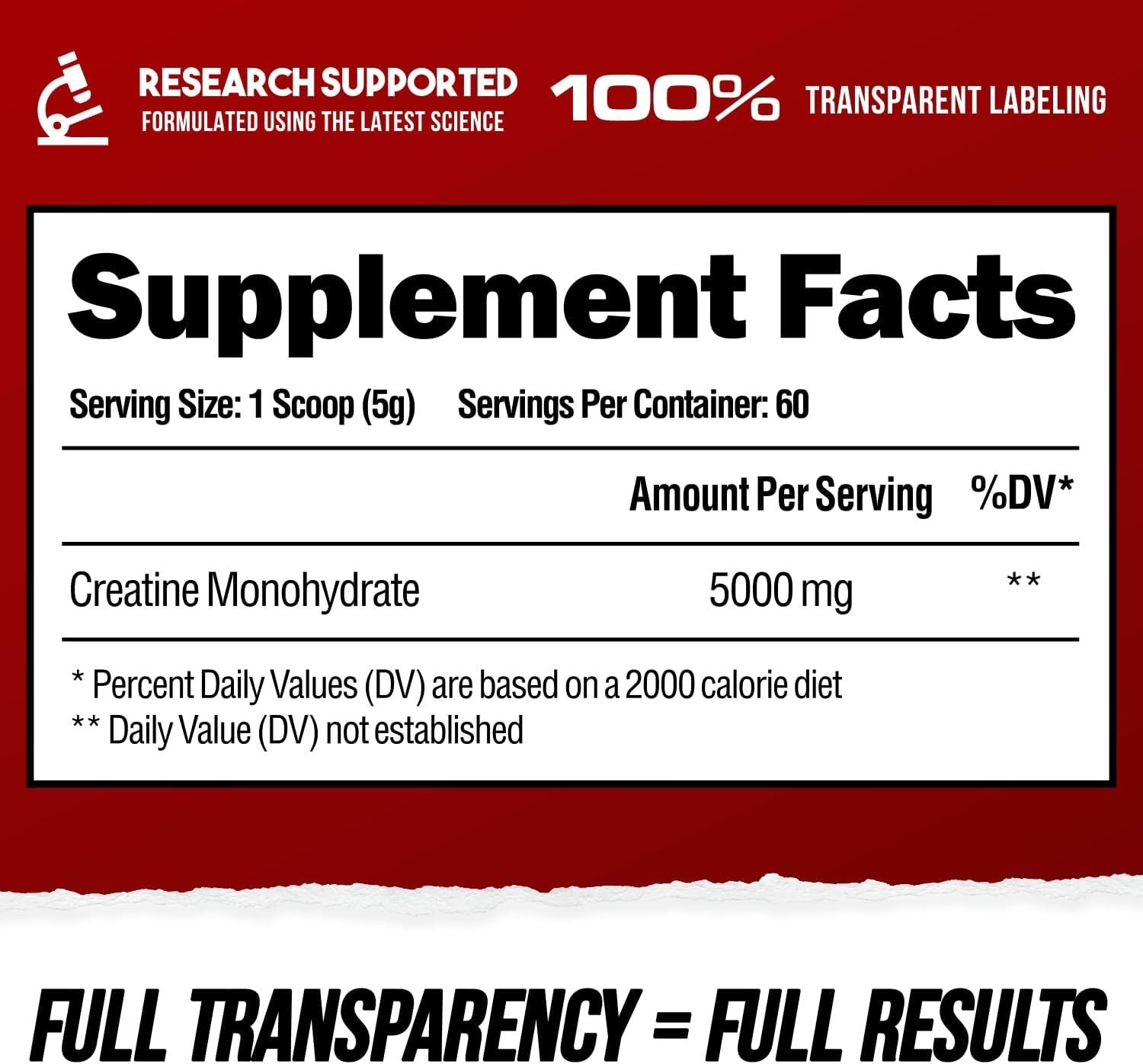 Alpha Lion Creatine Monohydrate Powder Unflavored