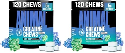 Creatine Monohydrate Chews 5g 120 Tablets Strength Power