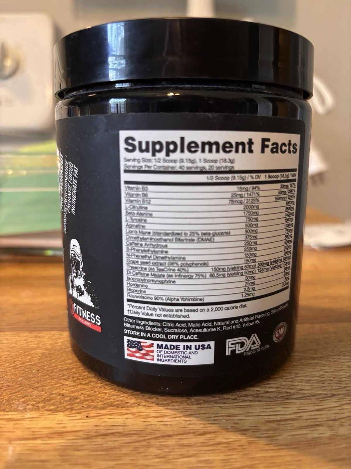 APOLLON NUTRITION FDN ASSASSIN 6.5: LIMITED EDITION WORLDS STRONGEST PRE WORKOUT