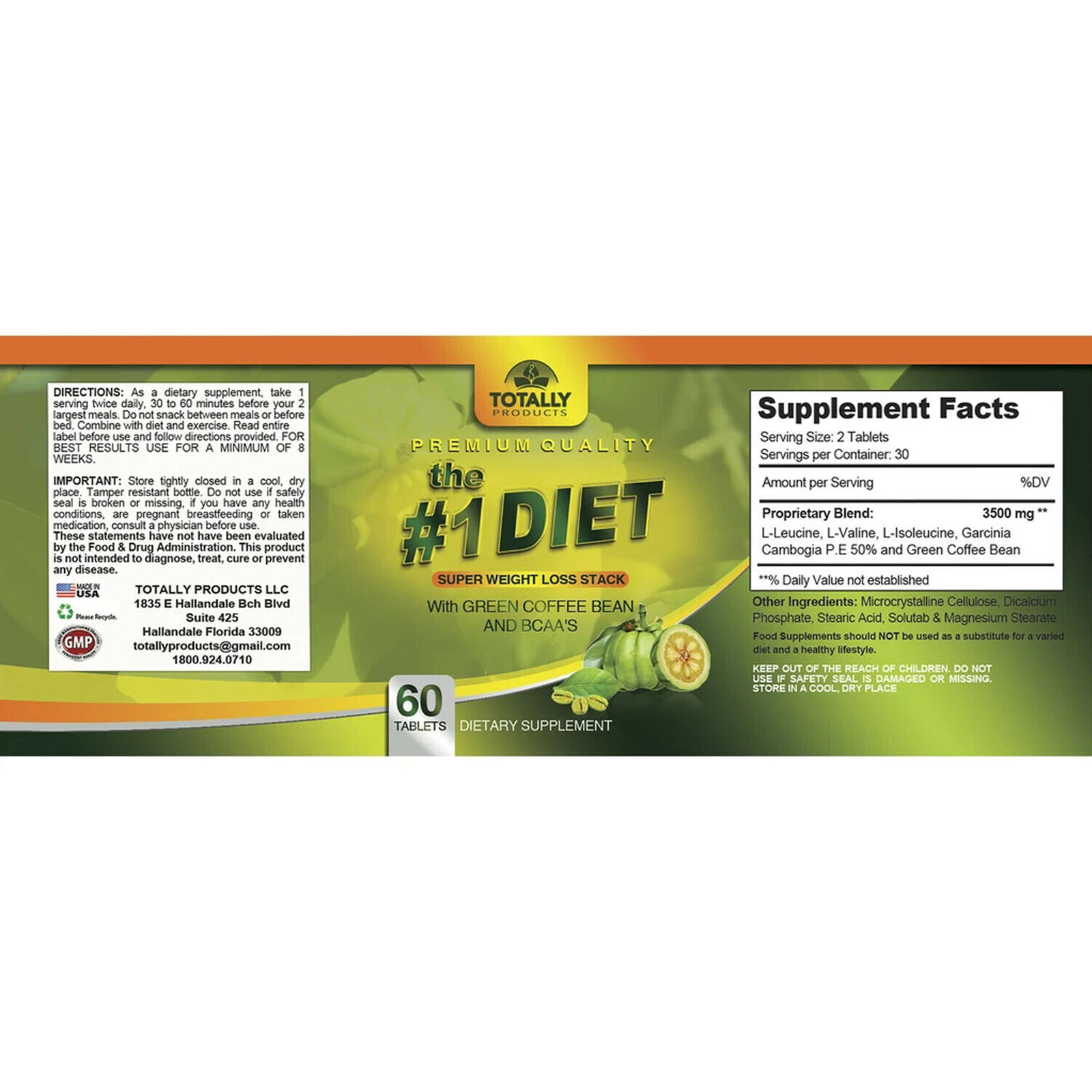 Green Coffee Bean Weight Management & Black Seed Oil Immune Support Supplement