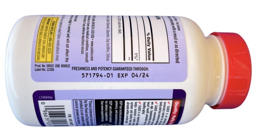 Kirkland Signature CoQ10 300 mg MAXIMUM POTENCY Supplement