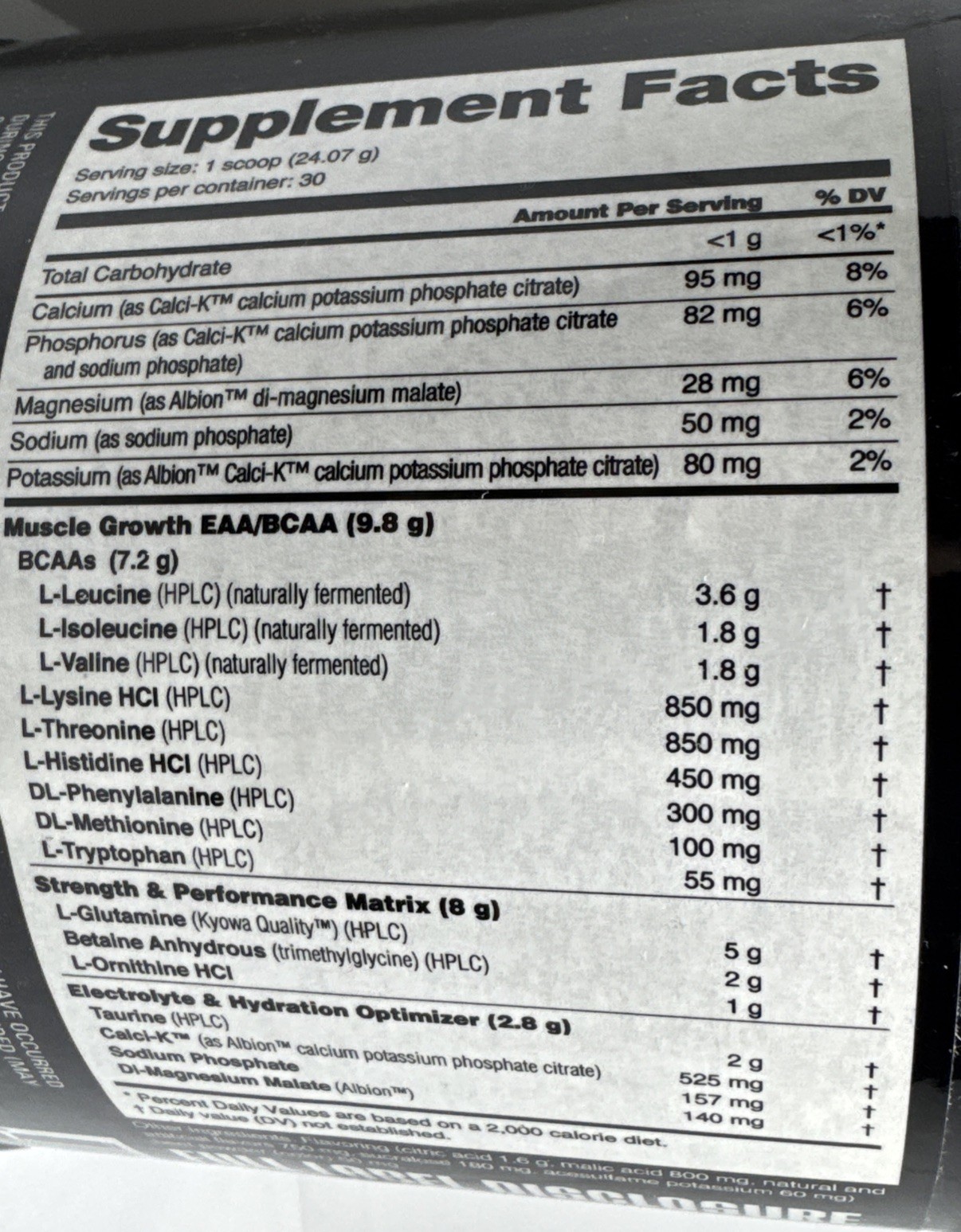 NutraBio Intra Blast Workout Amino Fuel Dragonfruit Candy 722g Exp 01/28-New-US