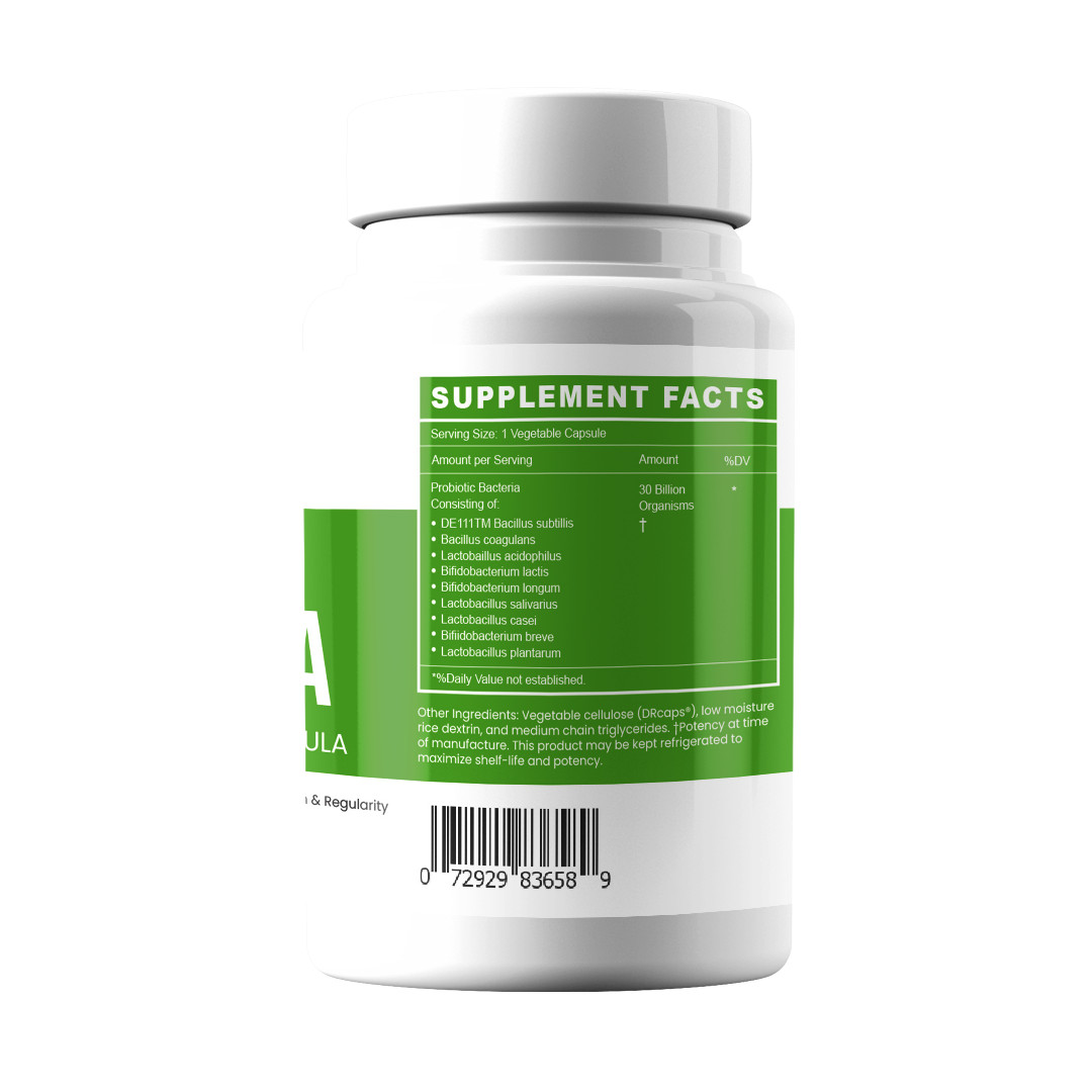 Amino Acids BCAA Muscle Growth Pills & Flora Probiotic Immune Health Supplements