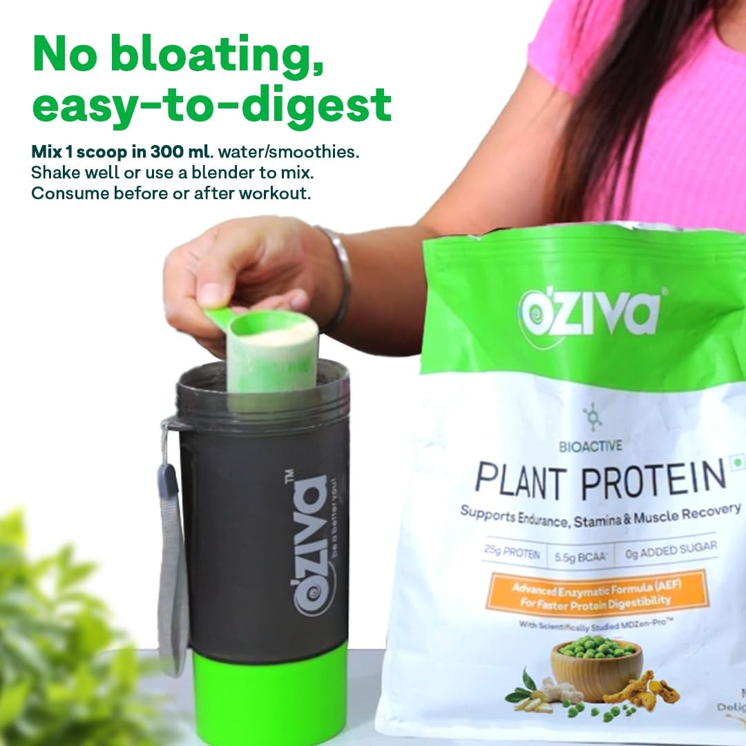 OZiva Bioactive Plant Protein (Mango), 1kg