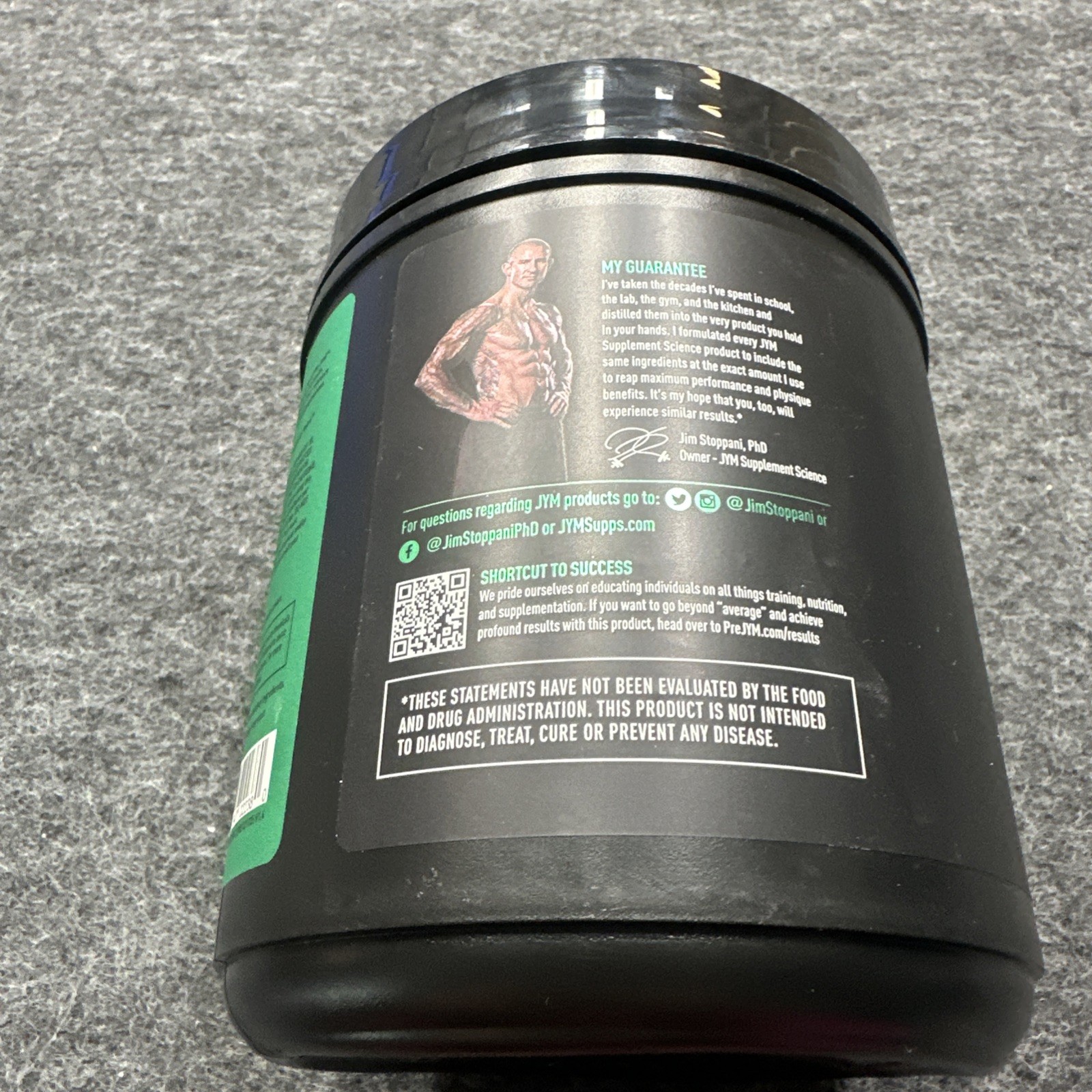 JYM Supplement Science Pre JYM Grape Candy Pre Workout Powder 30 Servings 12/27