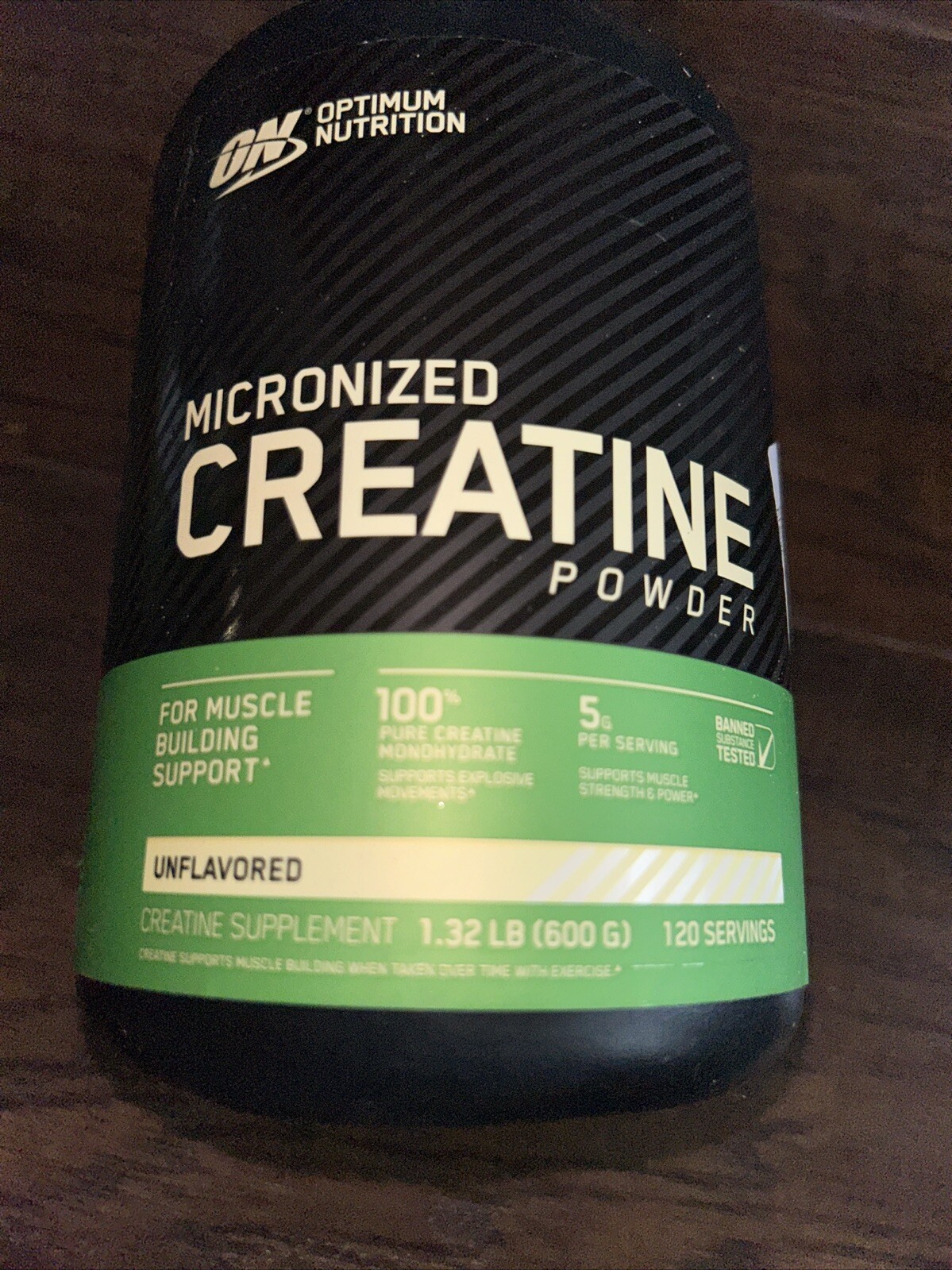 Micronized Creatine Powder, Unflavored, 1.32 lb (600 g)