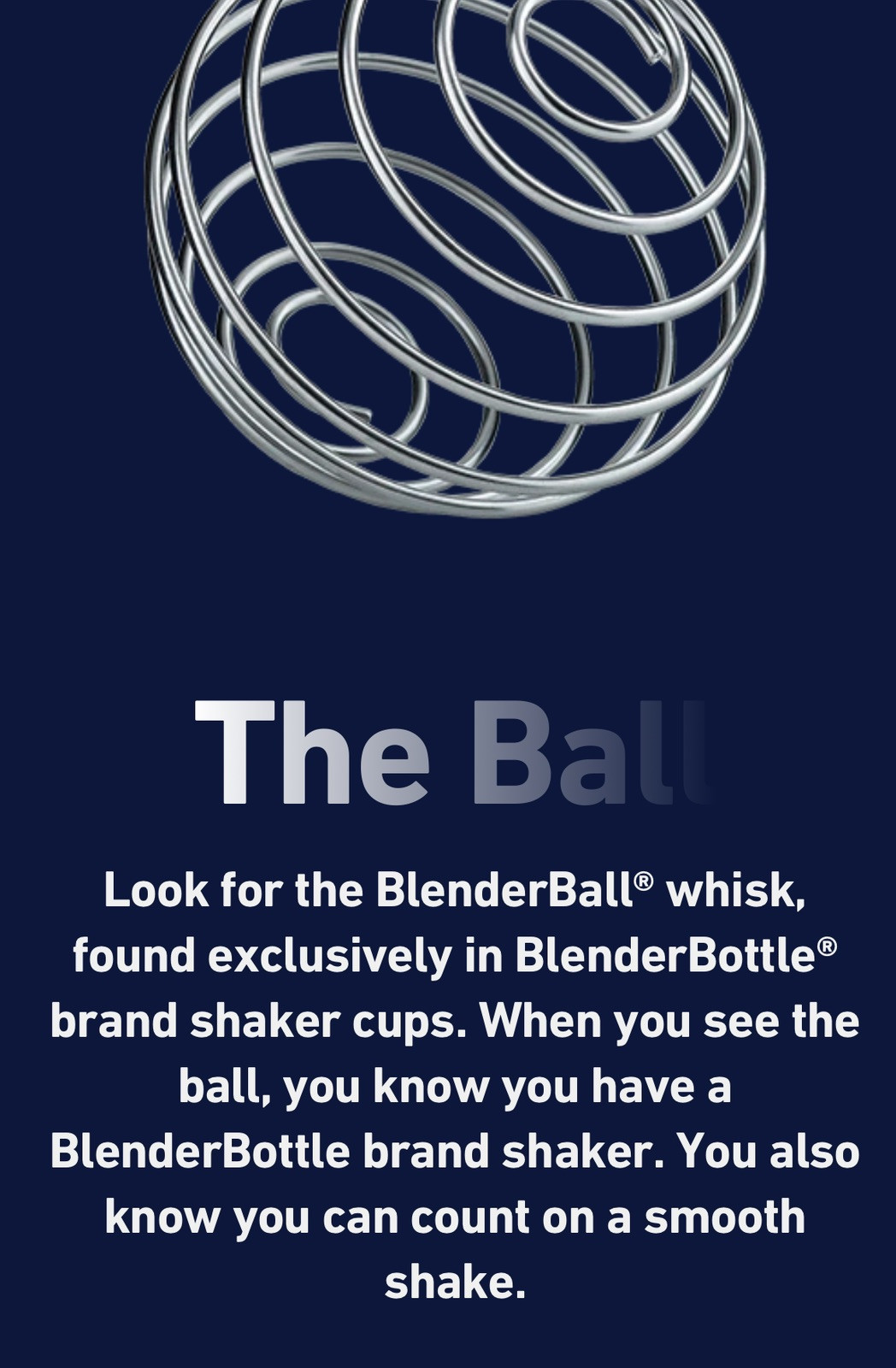 NEW Blender Bottle Replacement Ball – Wire Ball Whisk for Protein Shakes